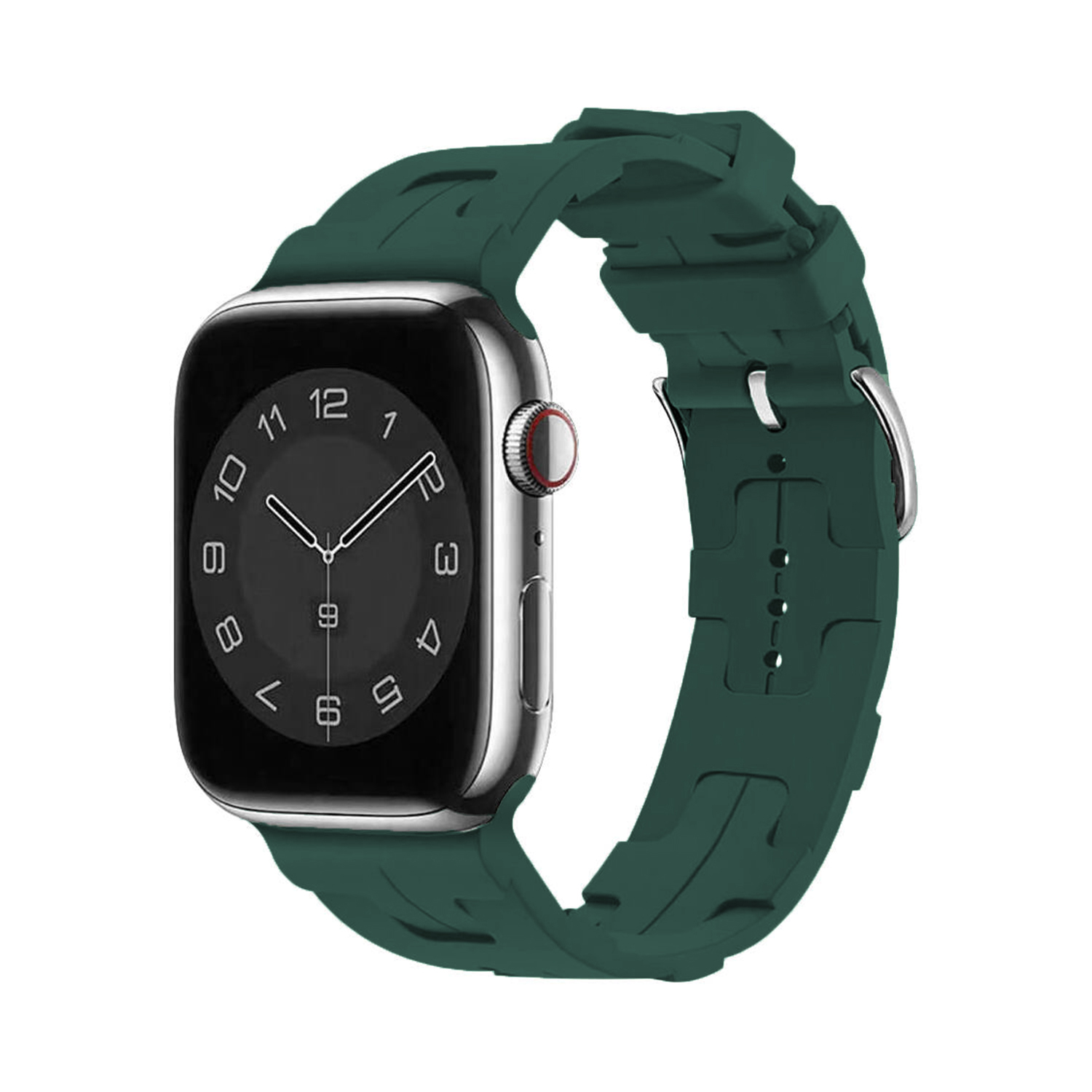 Forzacase%20Apple%20Watch%2010%20Series%2046mm%20ile%20uyumlu%20Hermes%20Silikon%20Kordon%20Kayış%20-%20FC379