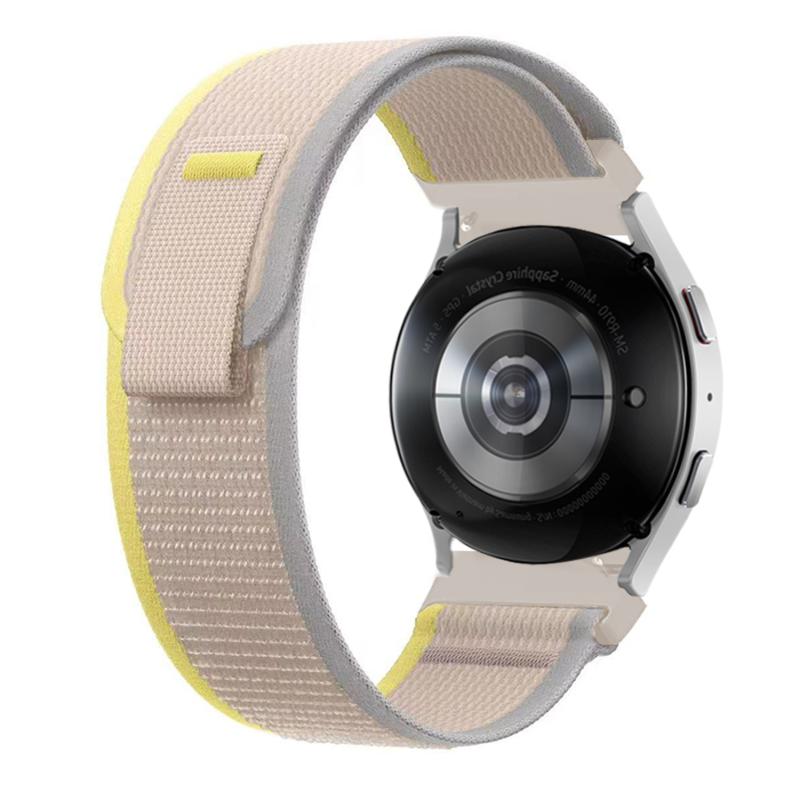 Forzacase%20Amazfit%20GTS%204%20Mini%20ile%20uyumlu%20Cırtlı%20Hasır%20Kumaş%20Kordon%20Kayış%20-%20FC604