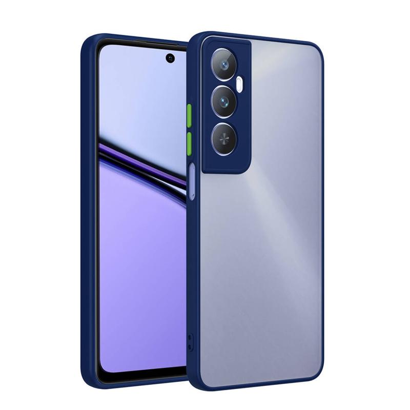 Forzacase%20Realme%20C65%204G%20ile%20uyumlu%20Shell%20Serisi%20Darbeye%20Dayanıklı%20Yarı%20Esnek%20Plastik%20Kılıf