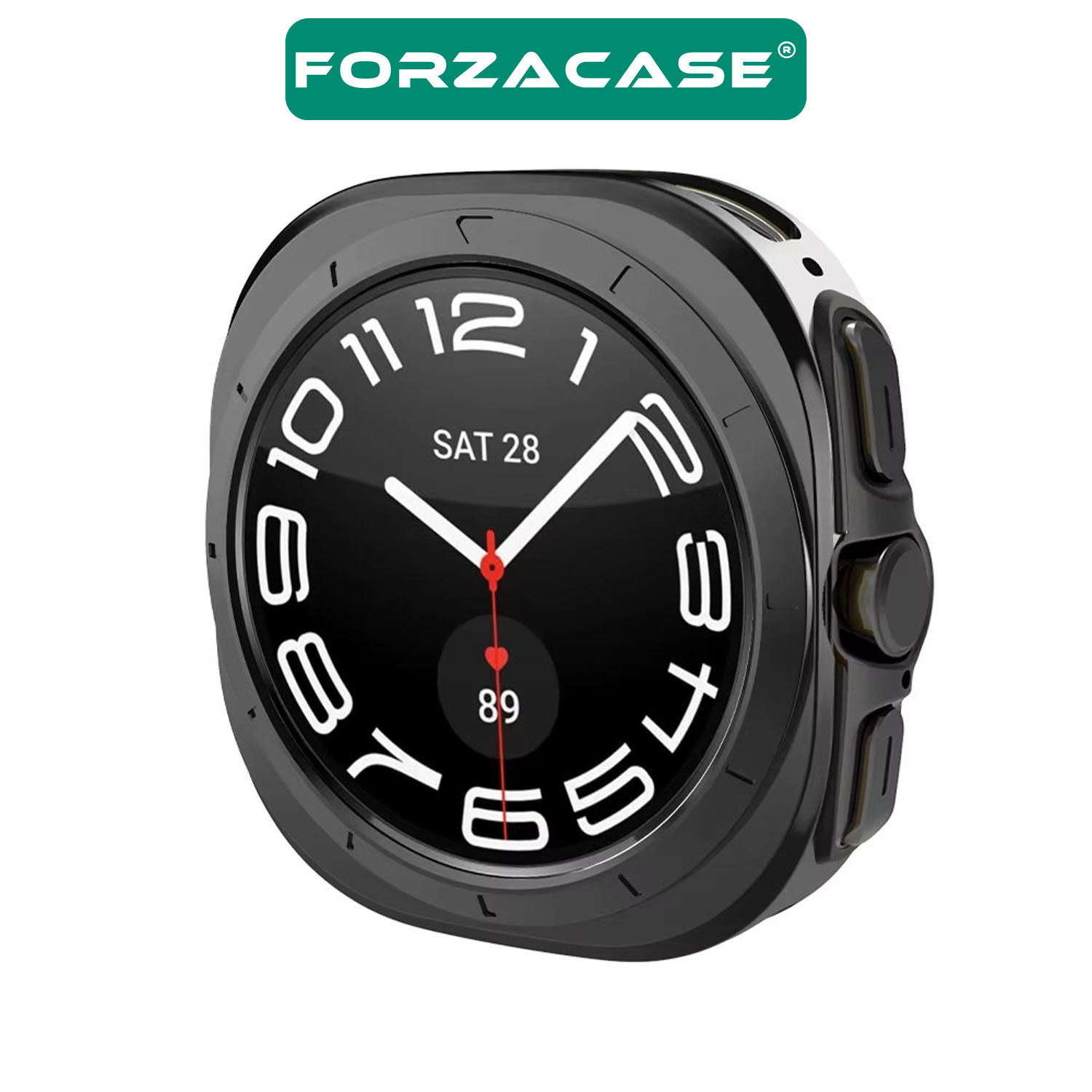 Forzacase%20Samsung%20Galaxy%20Watch%207%20Ultra%2047mm%20ile%20uyumlu%20Önü%20Açık%20Silikon%20Kılıf%20-%20FC764