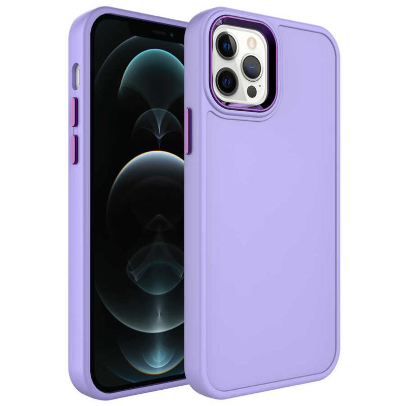 Forzacase%20iPhone%2014%20Pro%20Max%20uyumlu%20Rock%20Serisi%20Metal%20Buton%20ve%20Kamera%20Çerçeveli%20Sert%20Silikon%20Kılıf