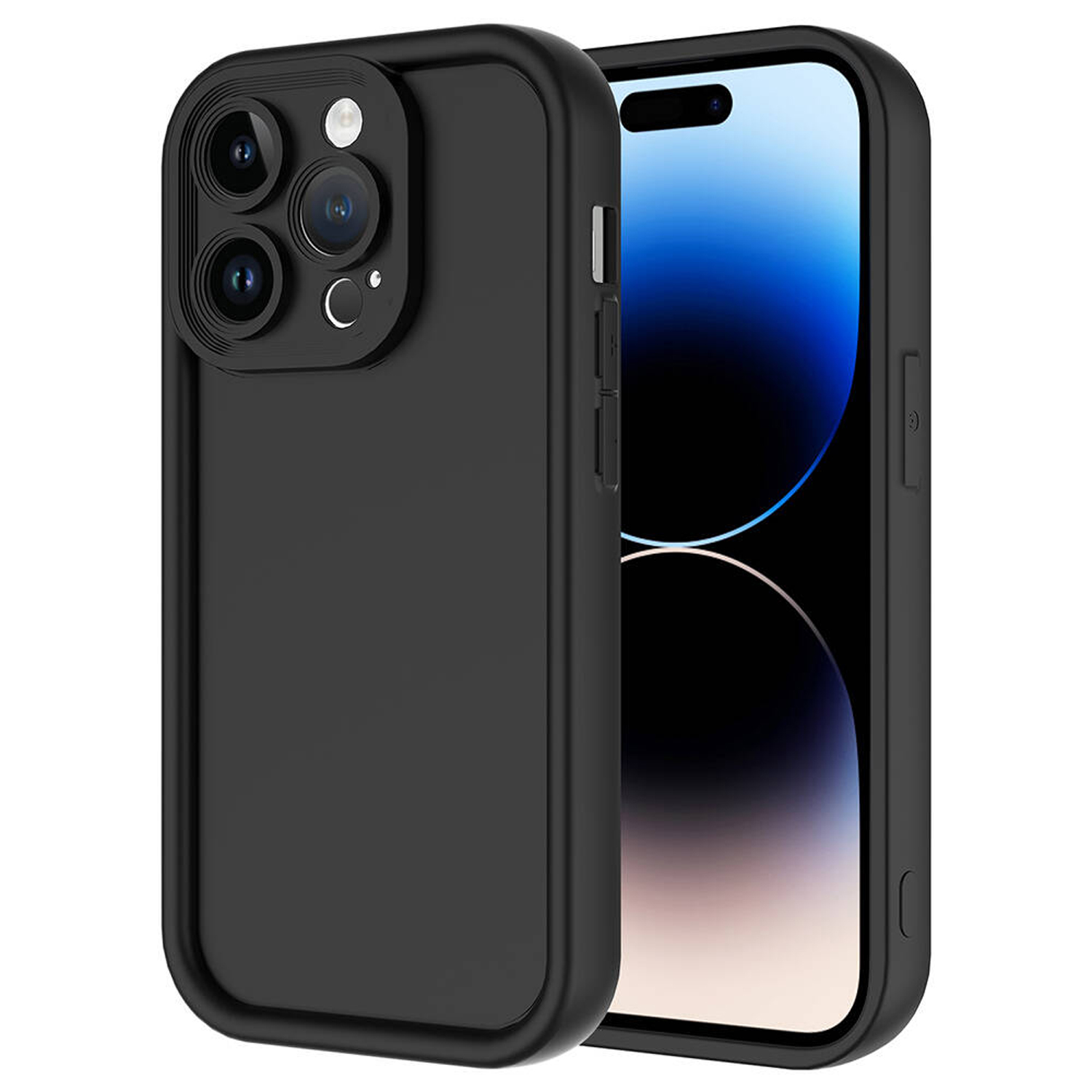 Forzacase%20iPhone%2014%20Pro%20uyumlu%20Flex%20Serisi%20Kamera%20Korumalı%20Darbeye%20Dayanıklı%20Silikon%20Kılıf