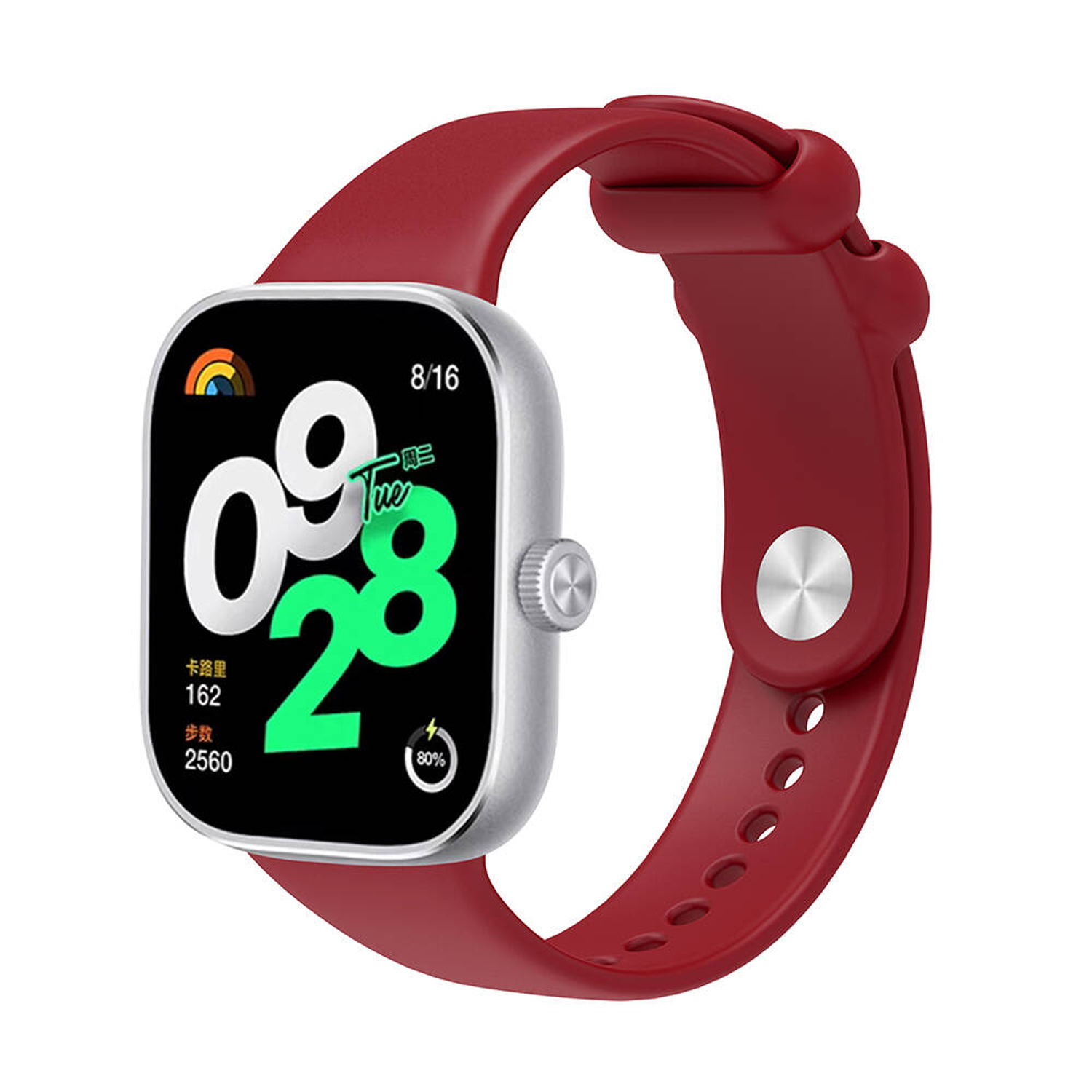 Forzacase%20Xiaomi%20Redmi%20Watch%204%20ile%20uyumlu%20Silikon%20Kordon%20Kayış%20-%20FC395