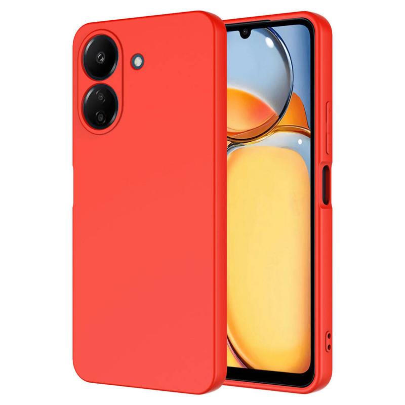 Forzacase%20Xiaomi%20Redmi%2013C%20ile%20uyumlu%20Liquid%20Serisi%20İçi%20Kadife%20Lansman%20Silikon%20Kılıf