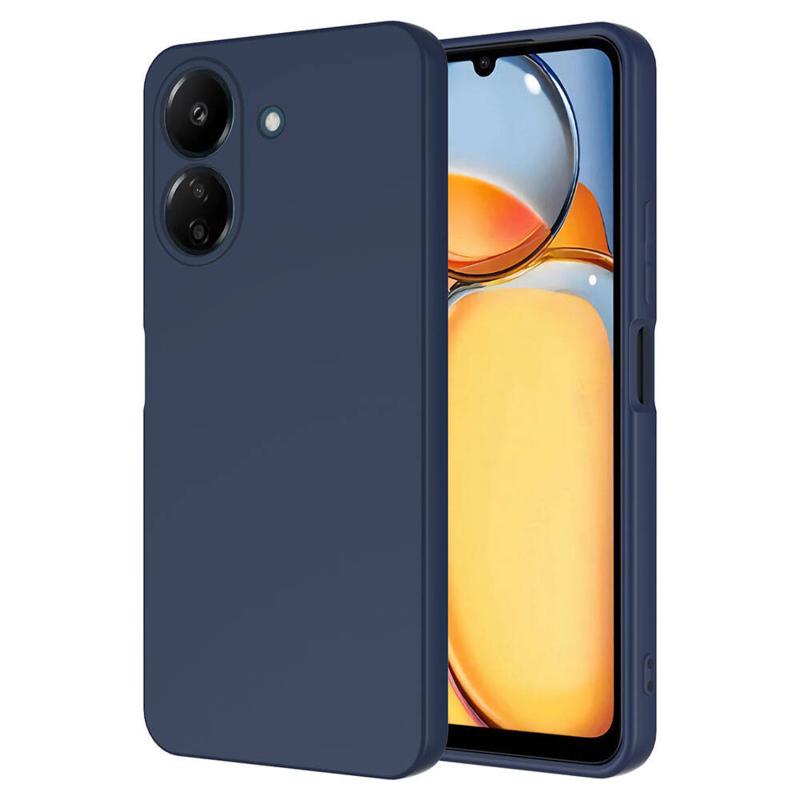 Forzacase%20Xiaomi%20Redmi%2013C%20ile%20uyumlu%20Liquid%20Serisi%20İçi%20Kadife%20Lansman%20Silikon%20Kılıf