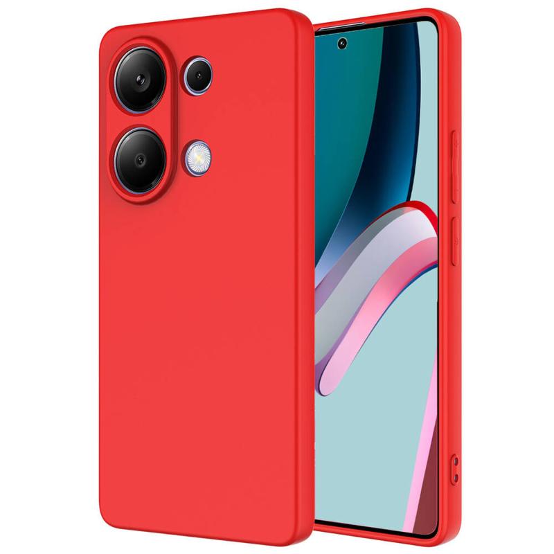 Forzacase%20Xiaomi%20Poco%20M6%20Pro%204G%20ile%20uyumlu%20Liquid%20Serisi%20İçi%20Kadife%20Lansman%20Silikon%20Kılıf