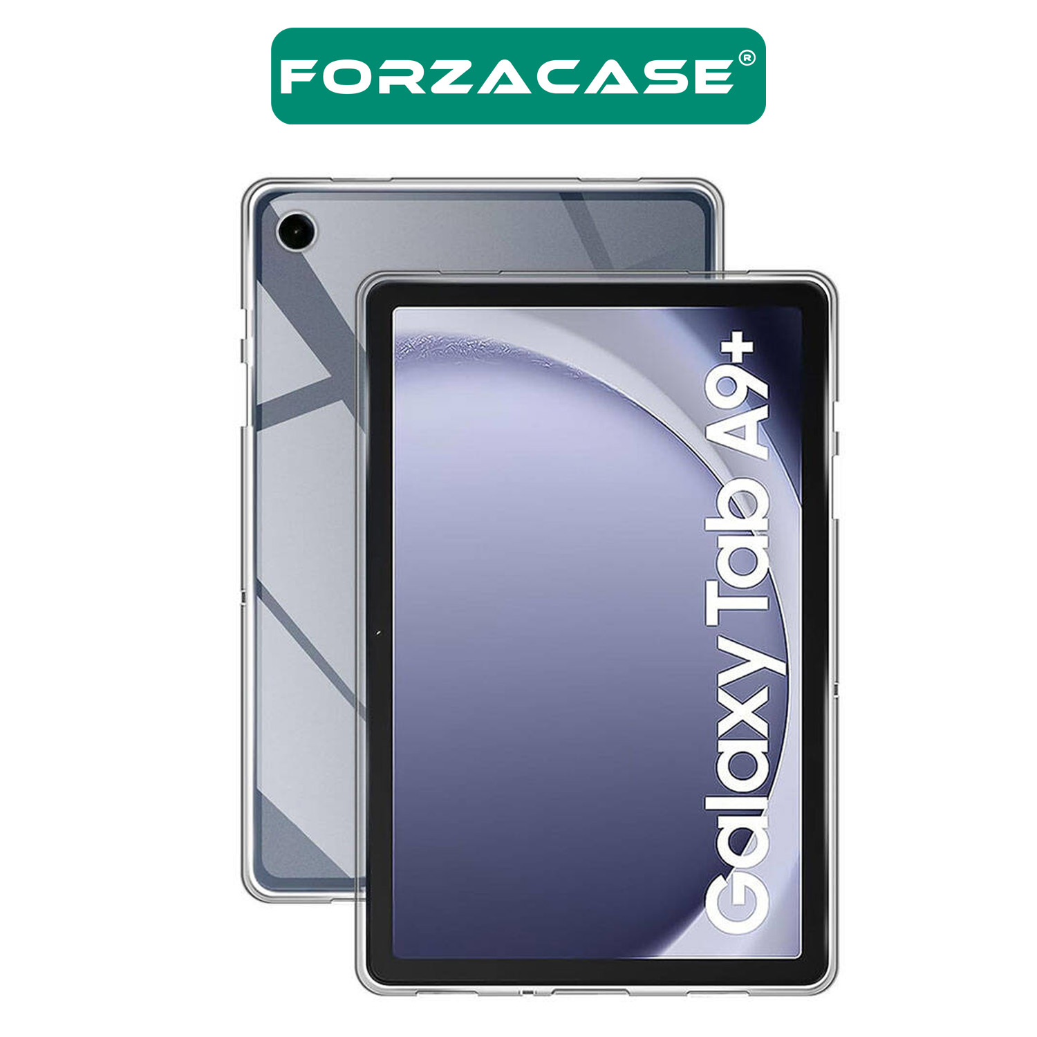 Forzacase%20Samsung%20Galaxy%20Tab%20A9+%20Plus%2011%20inch%20ile%20uyumlu%20Silikon%20Kılıf%20Buzlu%20Şeffaf%20-%20FC013