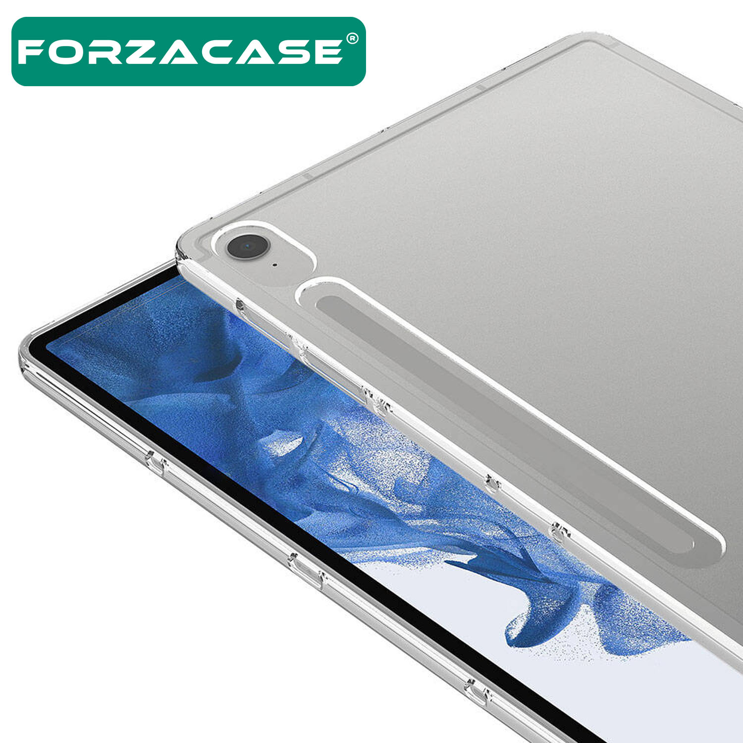 Forzacase%20Samsung%20Galaxy%20Tab%20S9%20FE%2010.9’’%20X510%20Silikon%20Kılıf%20+%20Nano%20Esnek%20Ekran%20Koruyucu%20Film%20-%20FC013