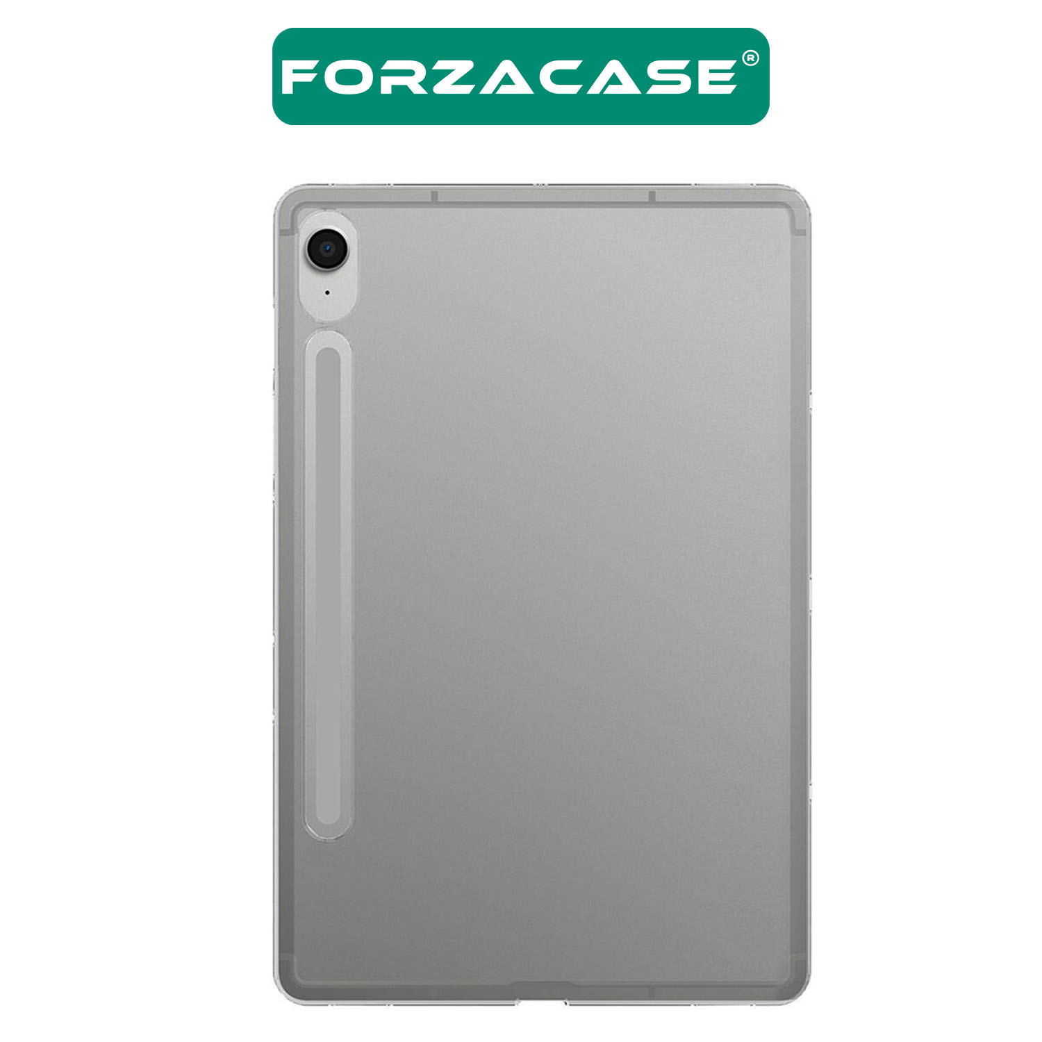 Forzacase%20Samsung%20Galaxy%20Tab%20S9%20X710%20ile%20uyumlu%20Silikon%20Kılıf%20Buzlu%20Şeffaf%20-%20FC013