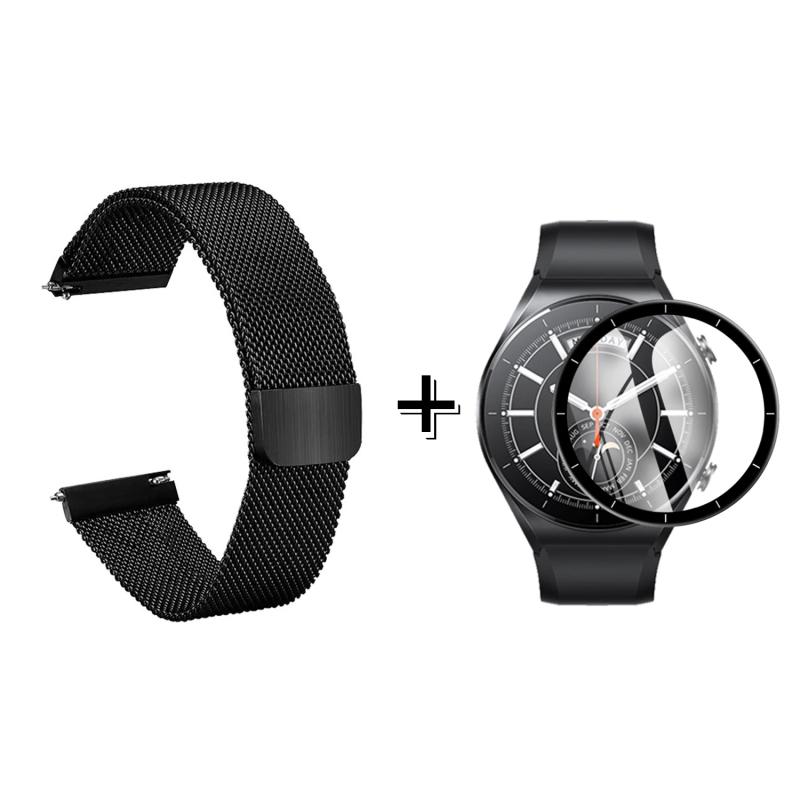 Forzacase%20Xiaomi%20Watch%20S1%20için%20Metal%20Mıknatıslı%20Kordon%20Kayış%20+%20Ekran%20Koruma%20Filmi%20-%20FC096