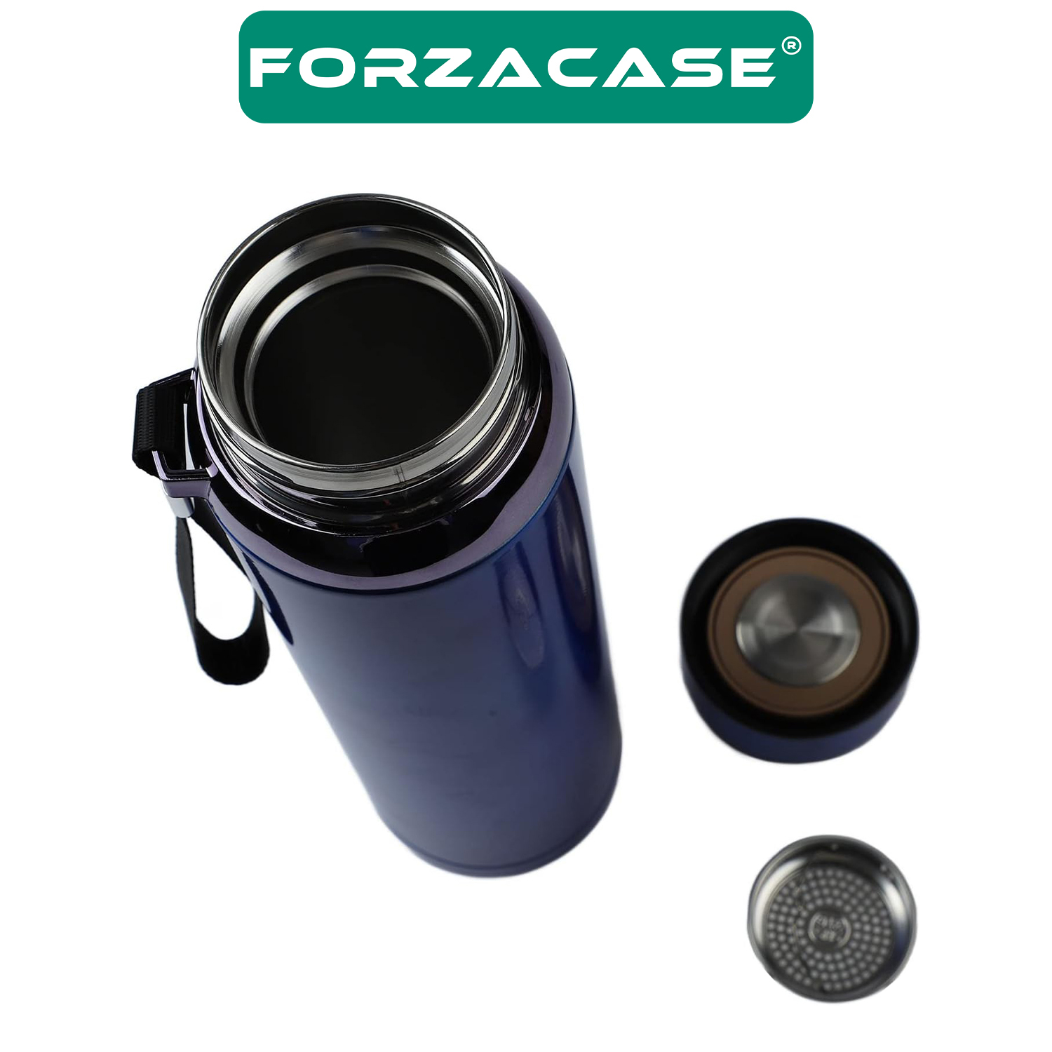 Forzacase%20Paslanmaz%20Çelik%201%20Litre%2012%20Saat%20Sıcak%20Soğuk%20Tutan%20Çay%20Kahve%20Su%20Termosu%20-%20FC434