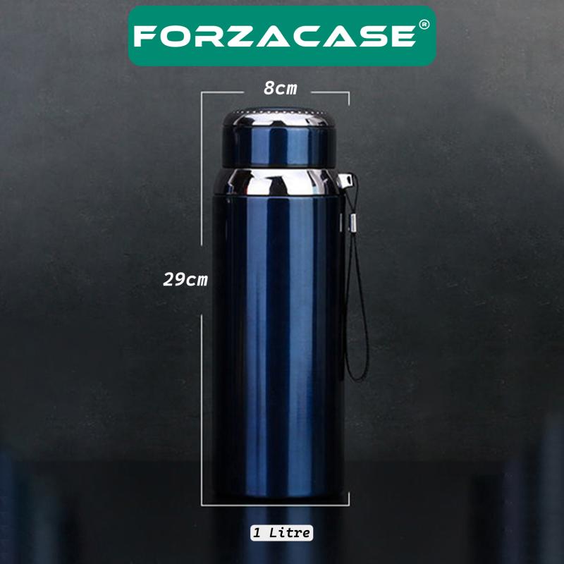 Forzacase%20Paslanmaz%20Çelik%201%20Litre%2012%20Saat%20Sıcak%20Soğuk%20Tutan%20Çay%20Kahve%20Su%20Termosu%20-%20FC434