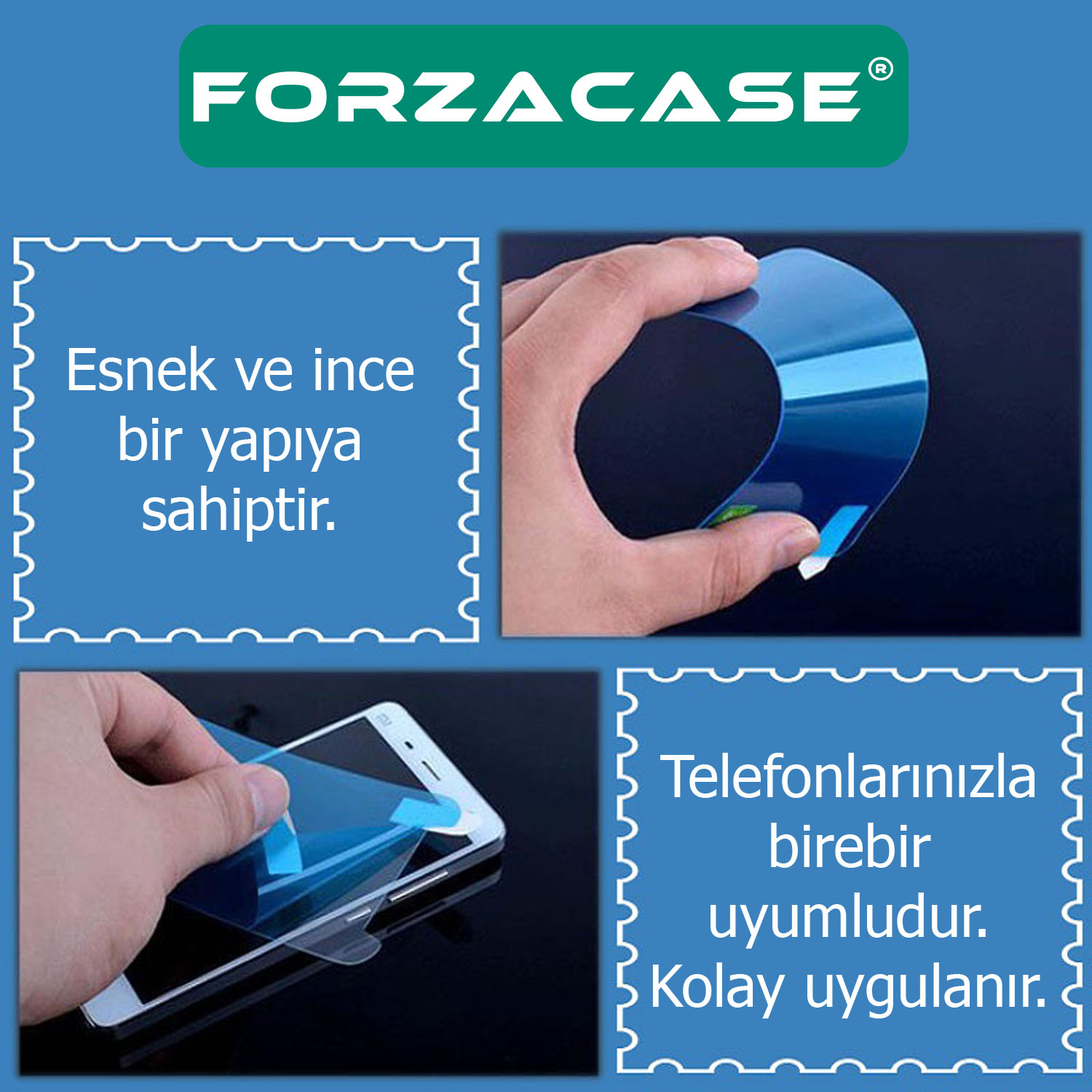 Forzacase%20Samsung%20Galaxy%20XCover%207%20ile%20uyumlu%20Nano%20Esnek%20Ekran%20Koruyucu%20Film%20-%20FC001