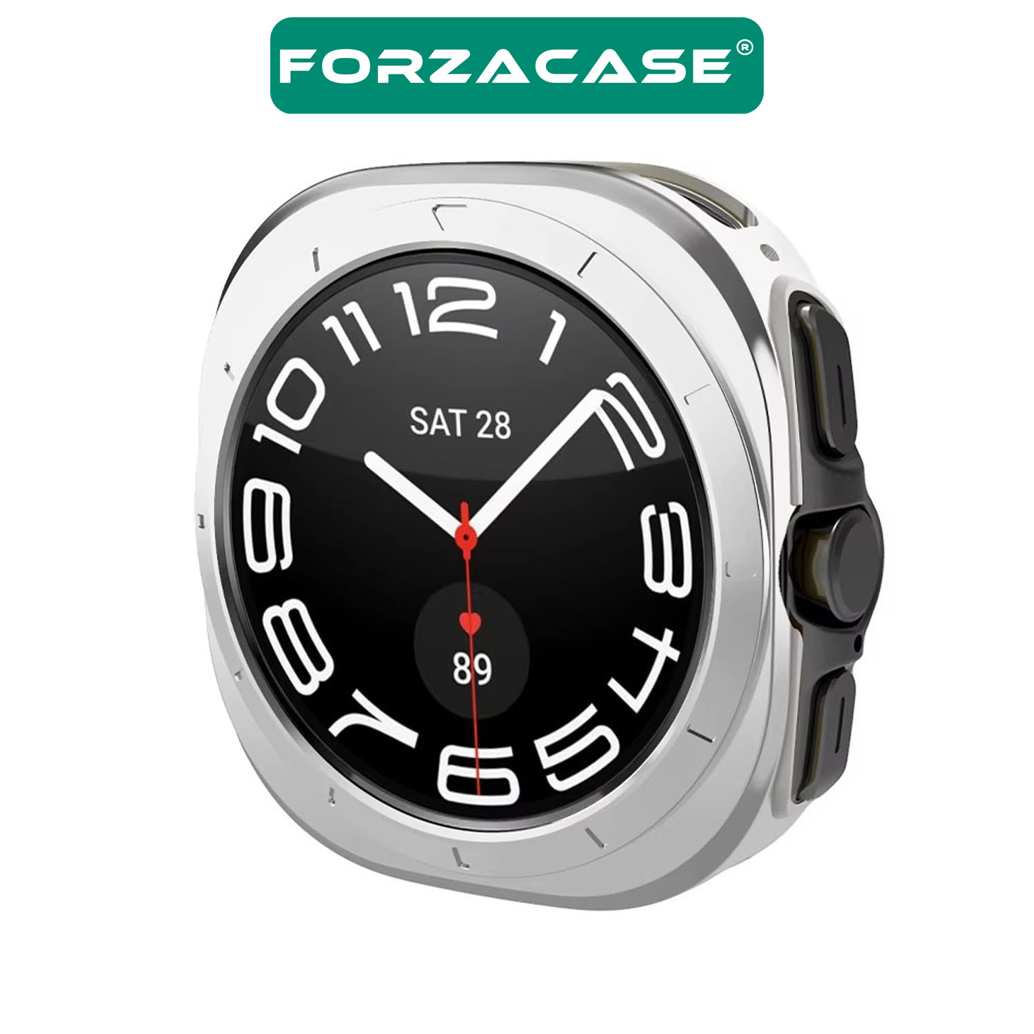 Forzacase%20Samsung%20Galaxy%20Watch%207%20Ultra%2047mm%20ile%20uyumlu%20Önü%20Açık%20Silikon%20Kılıf%20-%20FC764