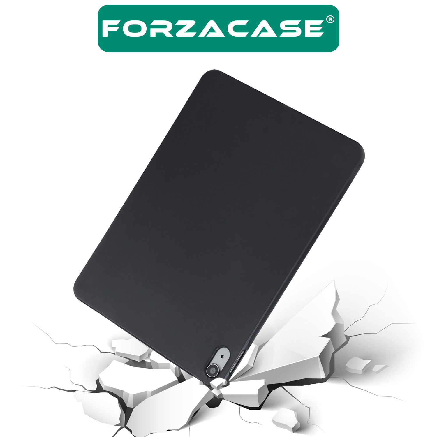 Forzacase%20iPad%20Pro%2011%202021%20Tablet%20ile%20Uyumlu%20Silikon%20Kılıf%20Siyah%20-%20FC155