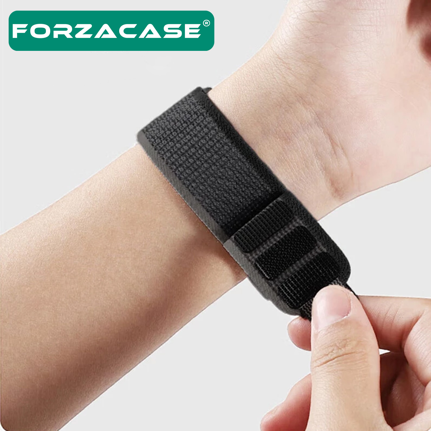 Forzacase%20Xiaomi%20Watch%20S1%20ile%20uyumlu%20Cırtlı%20Hasır%20Kumaş%20Kordon%20Kayış%20-%20FC604