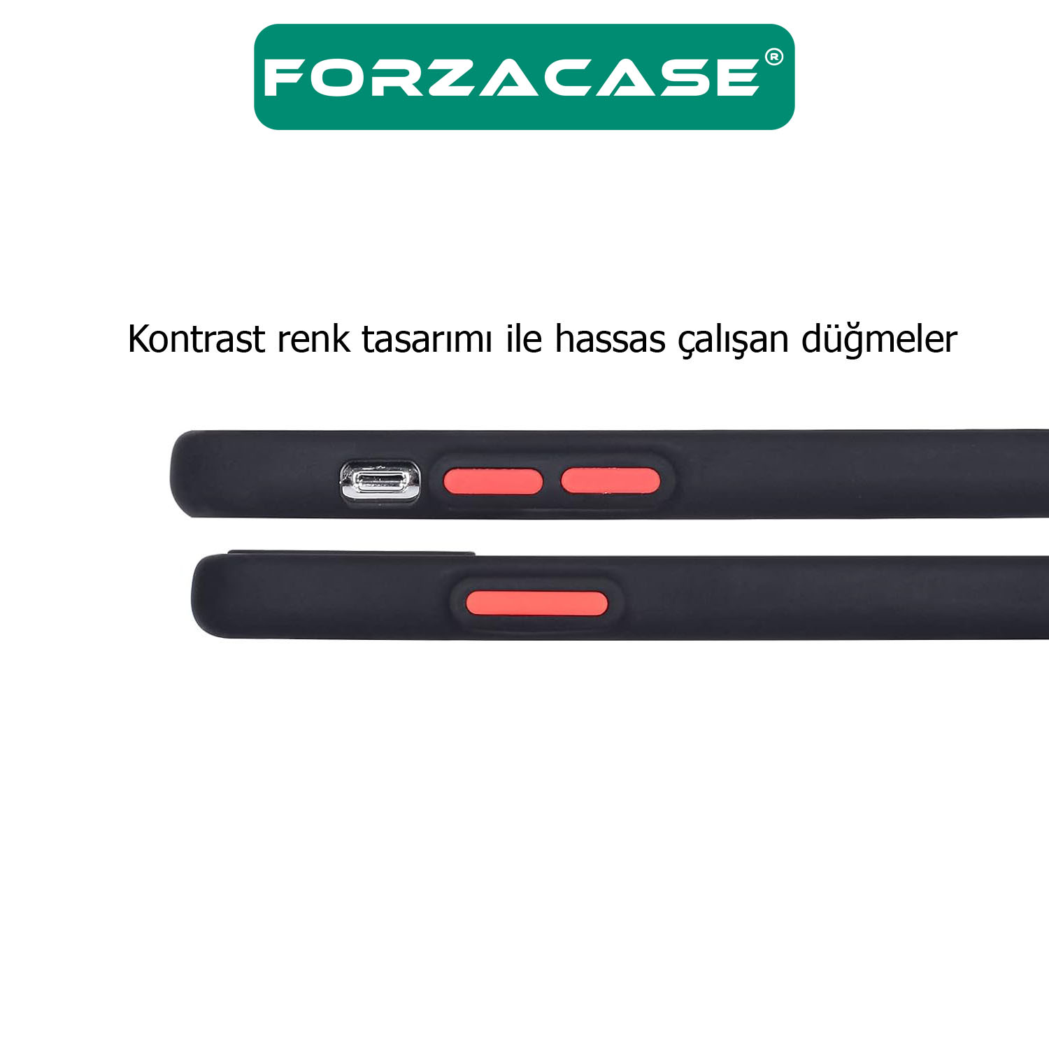 Forzacase%20Realme%20C65%204G%20ile%20uyumlu%20Shell%20Serisi%20Darbeye%20Dayanıklı%20Yarı%20Esnek%20Plastik%20Kılıf