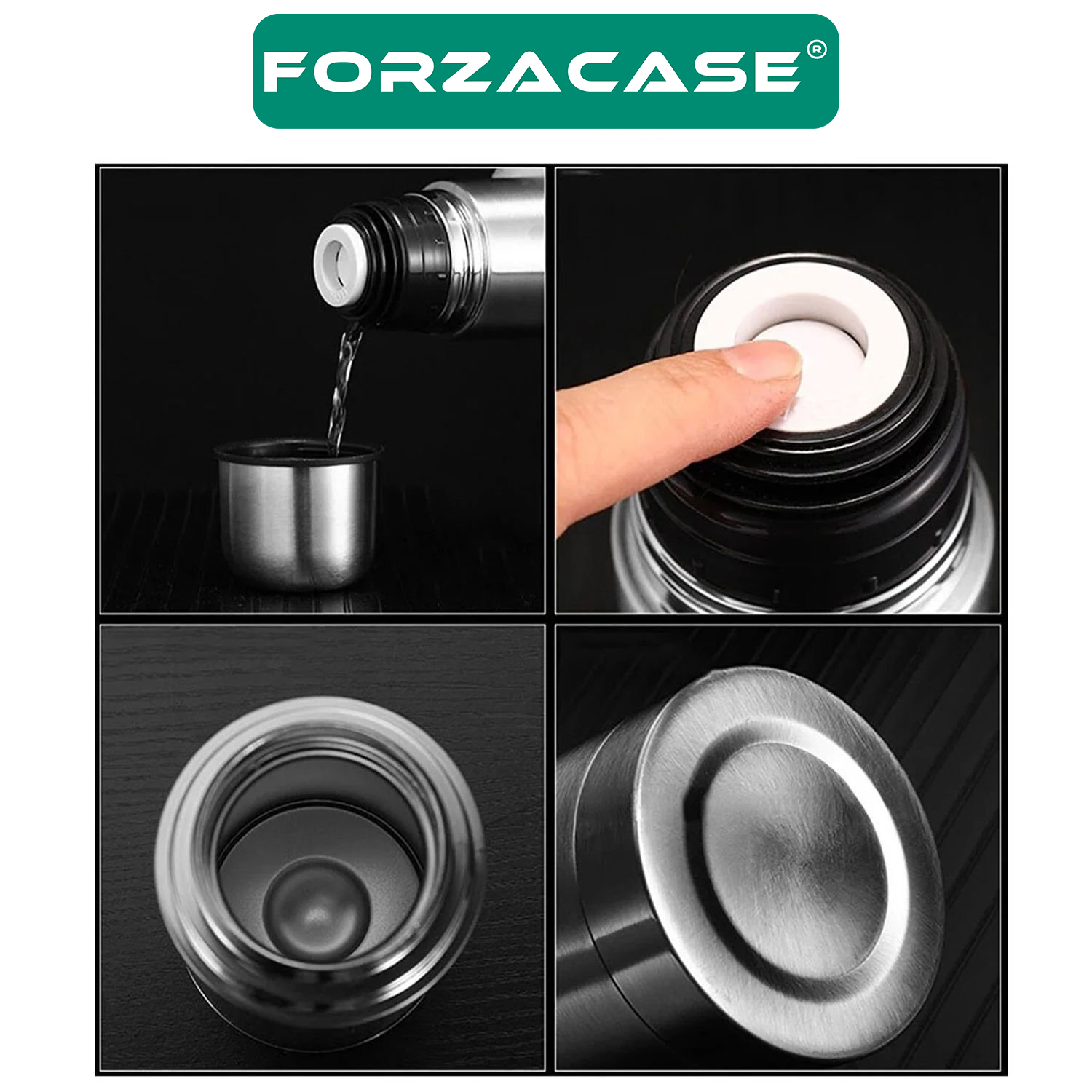 Forzacase%20Paslanmaz%20Çelik%20500%20ml%2012%20Saat%20Sıcak%20Soğuk%20Tutan%20Çay%20Kahve%20Su%20Termosu%20-%20FC044