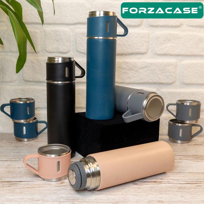 Forzacase%203%20Bardaklı%20Paslanmaz%20Çelik%20500%20ml%20Sıcak%20Soğuk%20Tutan%20Çay%20Kahve%20Su%20Termosu%20-%20FC046