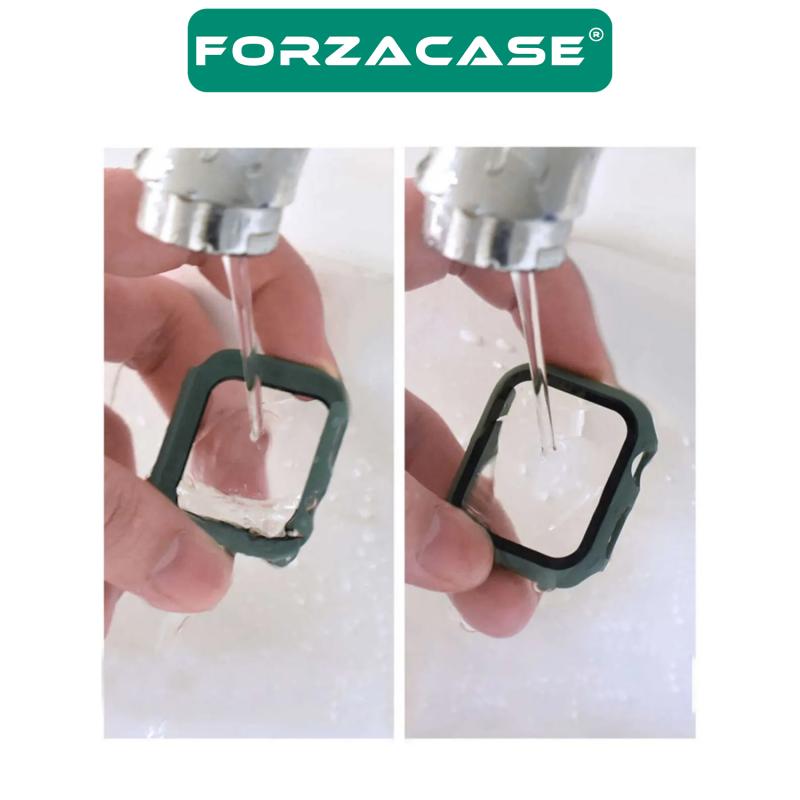 Forzacase%20Apple%20Watch%2042mm%20Önü%20Kapalı%20Ekran%20Korumalı%20Sert%20Rubber%20Kılıf%20-%20FC015