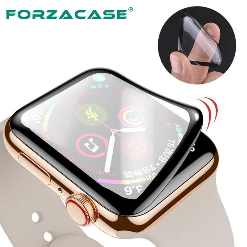 Forzacase%20Apple%20Watch%2042mm%20Saatler%20için%20Çerçeveli%20Tam%20Kaplayan%203D%20Pet%20Ekran%20Koruyucu%20Film%20-%20FC016