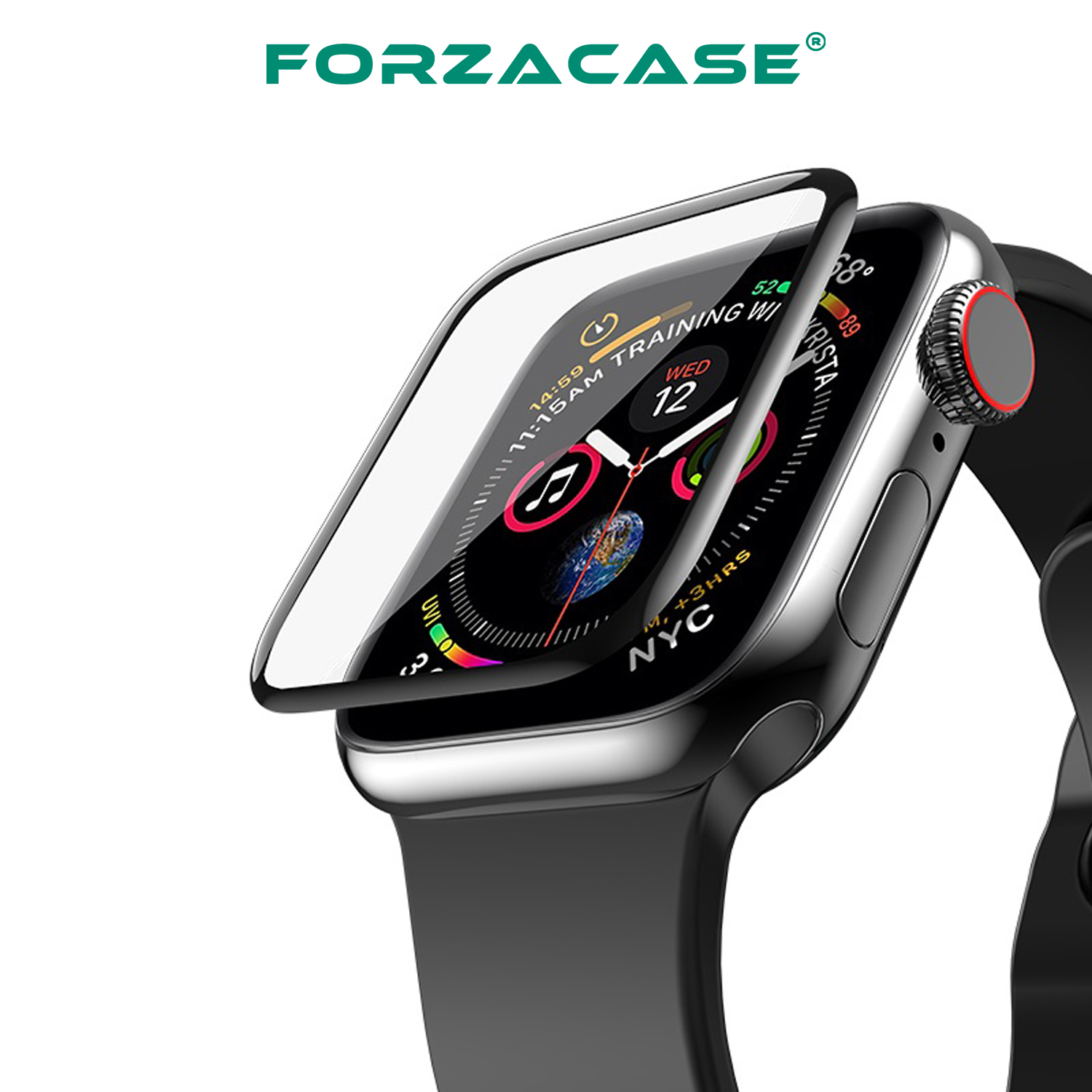 Forzacase%20Apple%20Watch%2042mm%20Saatler%20için%20Çerçeveli%20Tam%20Kaplayan%203D%20Pet%20Ekran%20Koruyucu%20Film%20-%20FC016