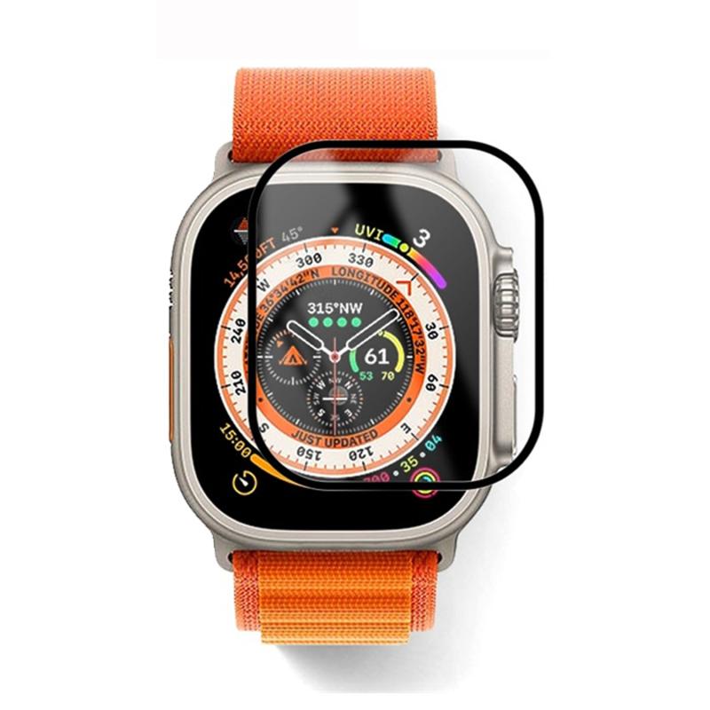 Forzacase%20Apple%20Watch%20Ultra%2049mm%20için%20Çerçeveli%20Tam%20Kaplayan%203D%20Pet%20Ekran%20Koruyucu%20Film%20-%20FC016