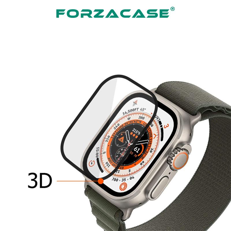 Forzacase%20Apple%20Watch%20Ultra%2049mm%20için%20Çerçeveli%20Tam%20Kaplayan%203D%20Pet%20Ekran%20Koruyucu%20Film%20-%20FC016