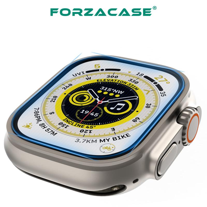 Forzacase%20Apple%20Watch%20Ultra%2049mm%20için%20Çerçeveli%20Tam%20Kaplayan%203D%20Pet%20Ekran%20Koruyucu%20Film%20-%20FC016