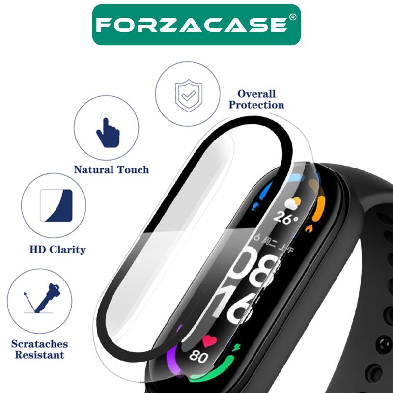 Forzacase%20Xiaomi%20Mi%20Band%207%20Önü%20Kapalı%20Ekran%20Korumalı%20Sert%20Rubber%20Kılıf%20-%20FC015