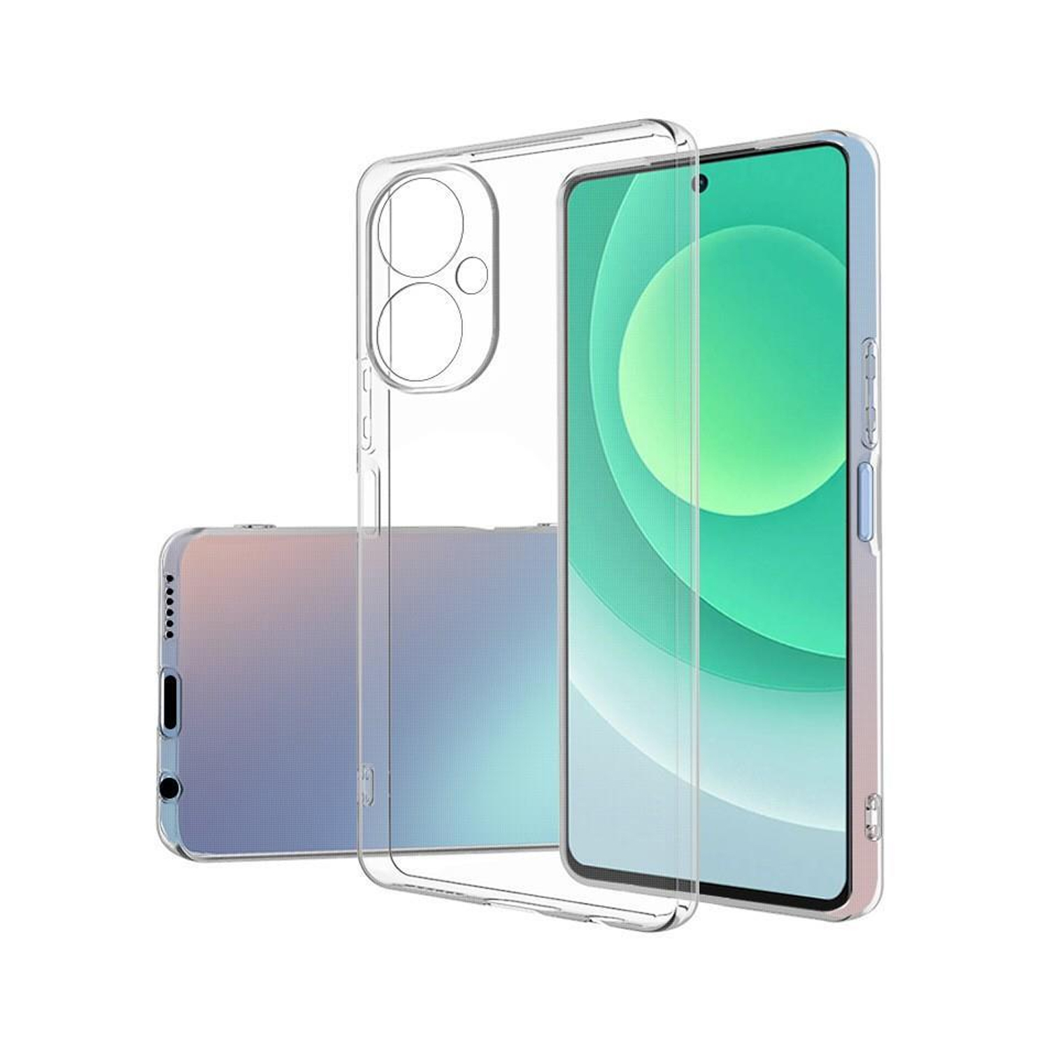 Forzacase%20Tecno%20Camon%2019%20Pro%20uyumlu%20Soft%20Slim%20Serisi%20Şeffaf%20Silikon%20Kılıf%20-%20FC194