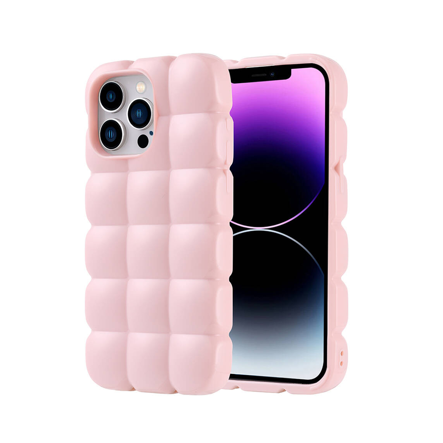 Forzacase%20iPhone%2014%20Pro%20Max%20uyumlu%20Candy%20Serisi%20Darbeye%20Dayanıklı%20Parlak%20Esnek%20Silikon%20Kılıf