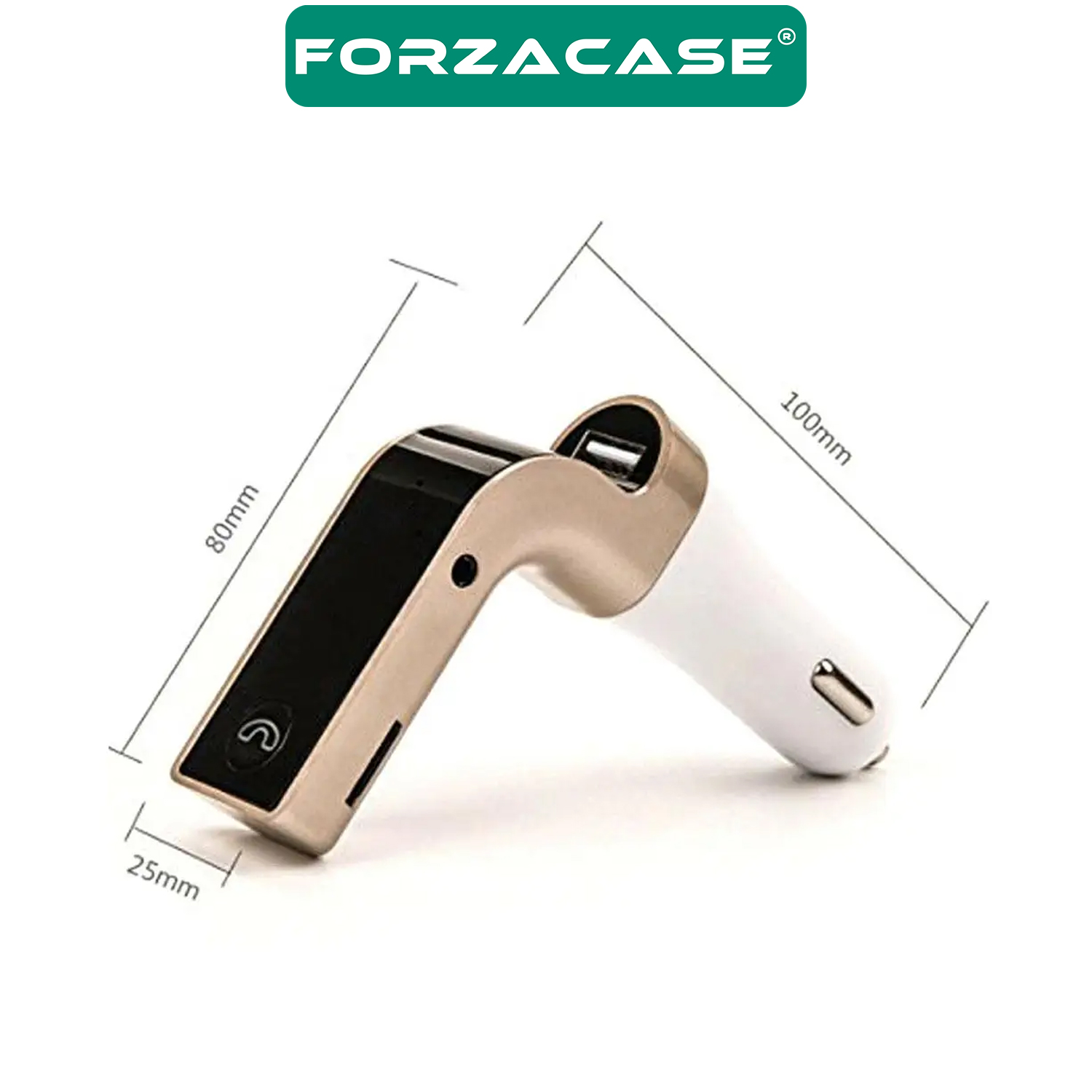 Forzacase%20Dijital%20Ekranlı%20Bluetooth%20Araç%20Kiti%20Oto%20Araç%20Fm%20Transmitter%20-%20FC172