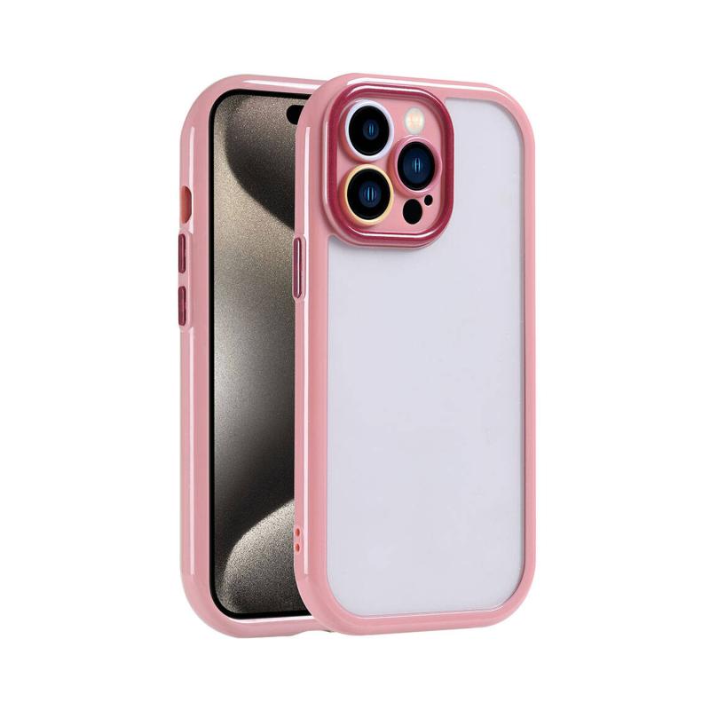 Forzacase%20iPhone%2015%20Pro%20Max%20uyumlu%20Colorful%20Serisi%20Kamera%20Korumalı%20Yarı%20Esnek%20Plastik%20Tpu%20Kılıf