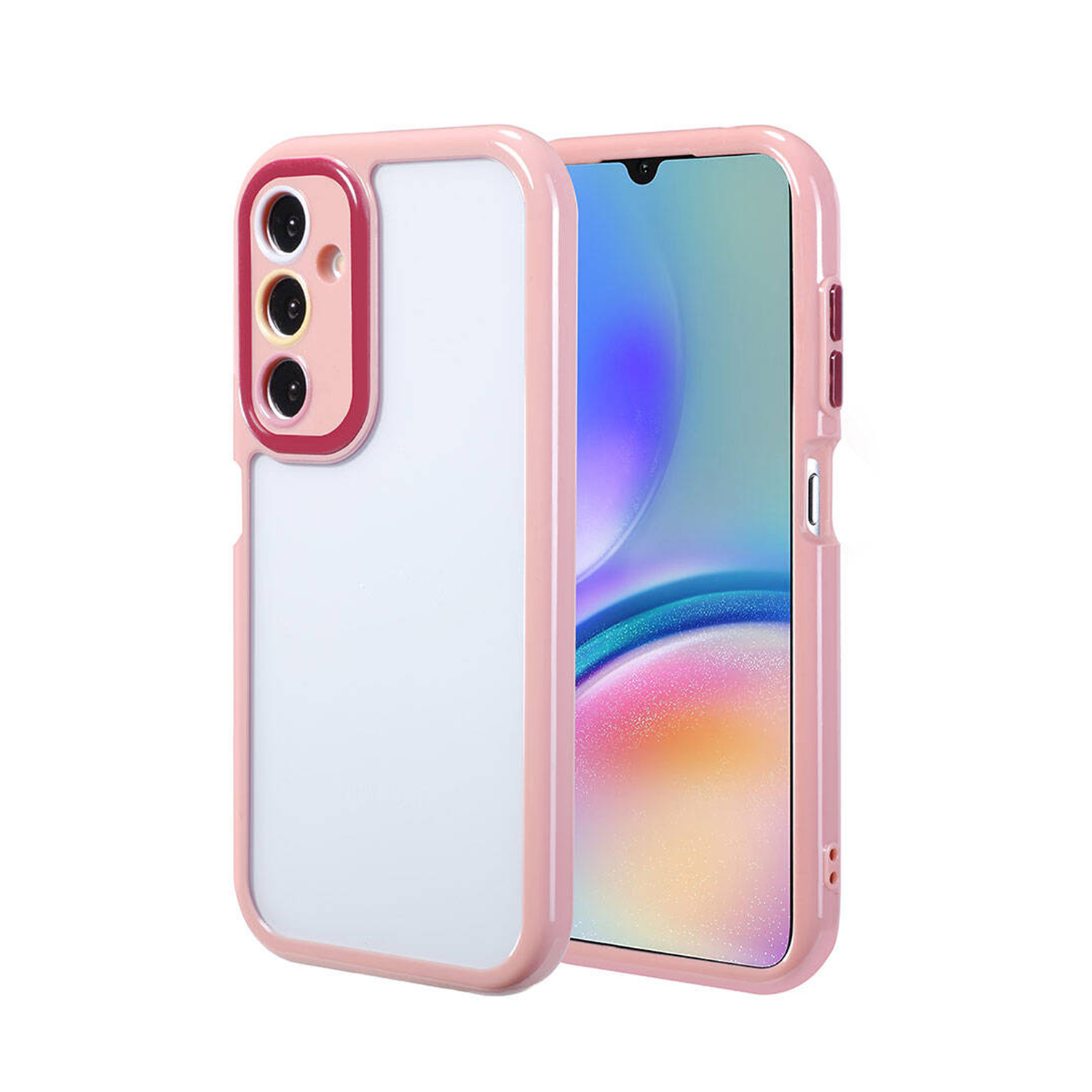 Forzacase%20Samsung%20Galaxy%20A05s%20uyumlu%20Colorful%20Serisi%20Kamera%20Korumalı%20Yarı%20Esnek%20Plastik%20Tpu%20Kılıf