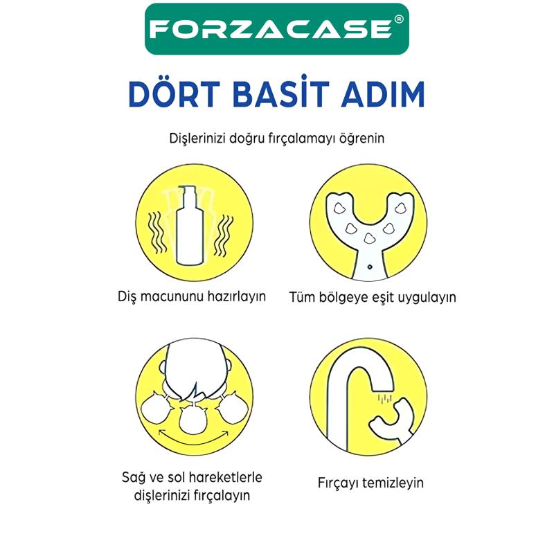 Forzacase%20Silikon%20360%20Derece%20U%20Şekilli%20Yumuşak%20Çocuk%20Diş%20Fırçası%20%20-%20FC359