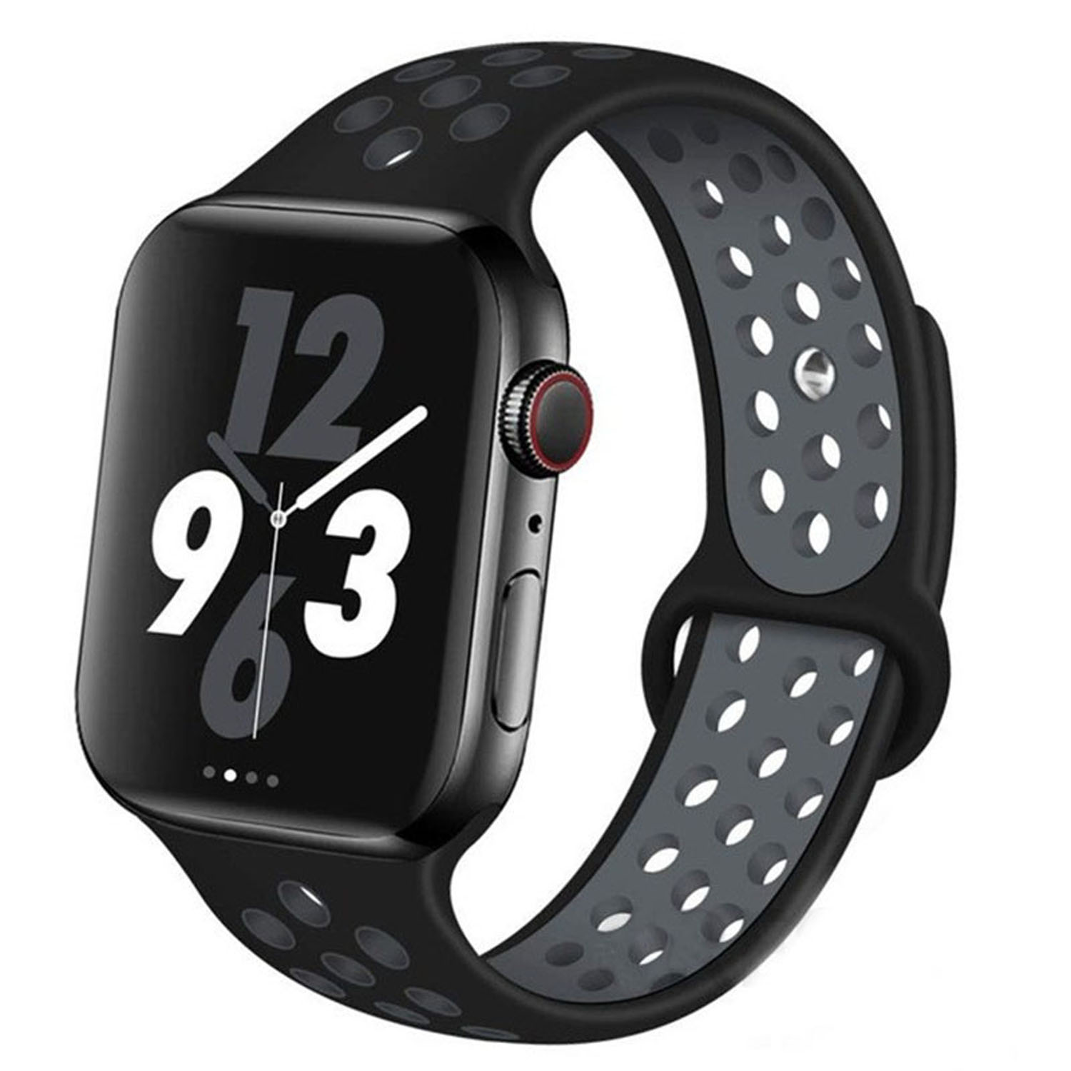 Forzacase%20Apple%20Watch%2042-44-45-49%20mm%20Akıllı%20Saat%20için%20Delikli%20Sportif%20Silikon%20Kordon%20Kayış%20-%20FC009