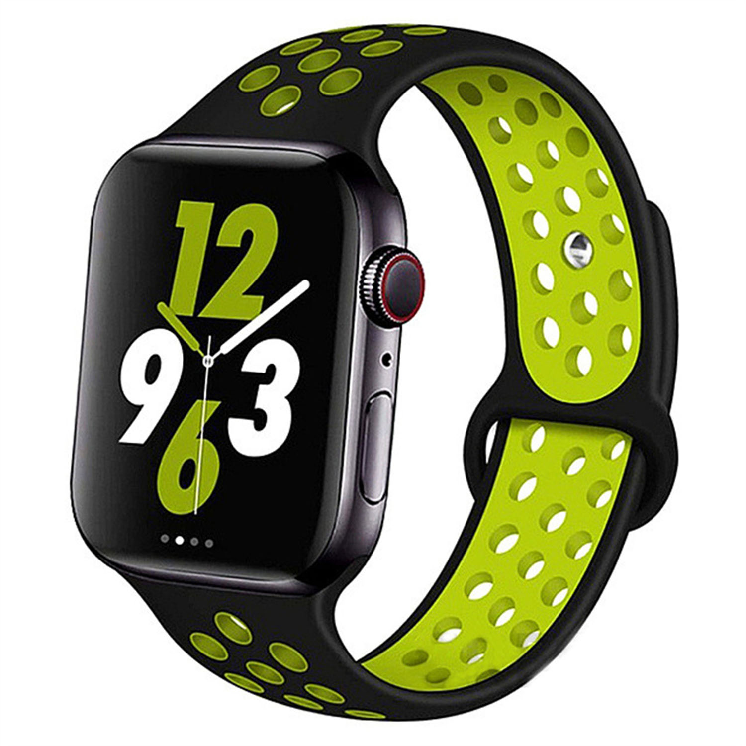 Forzacase%20Apple%20Watch%2042-44-45-49%20mm%20Akıllı%20Saat%20için%20Delikli%20Sportif%20Silikon%20Kordon%20Kayış%20-%20FC009