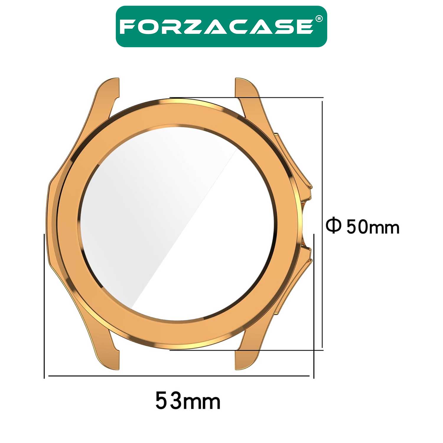 Forzacase%20Xiaomi%20Watch%20S4%20ile%20uyumlu%20Önü%20Kapalı%20Ekran%20Korumalı%20Silikon%20Kılıf%20-%20FC010