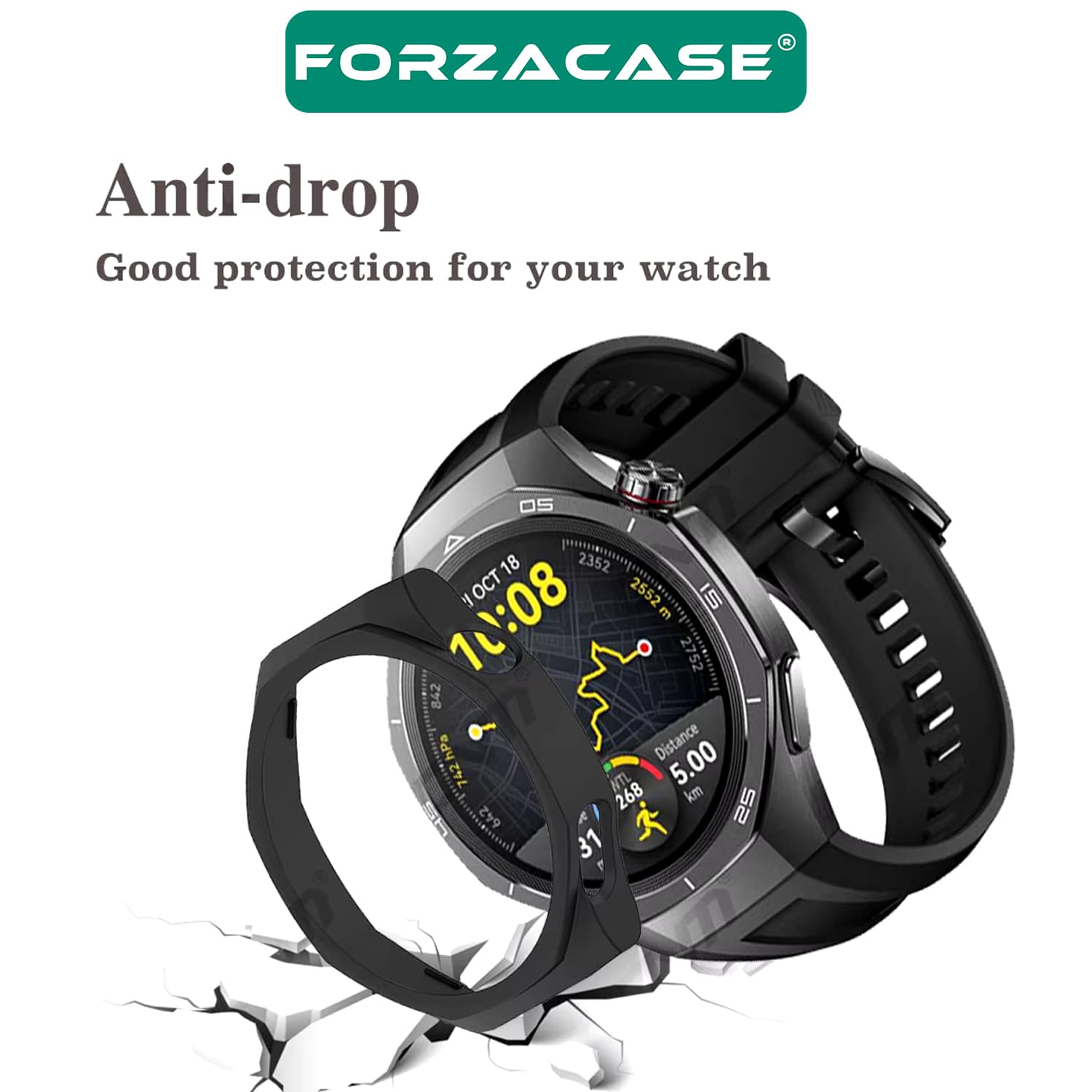 Forzacase%20Xiaomi%20Watch%20S4%20ile%20uyumlu%20Önü%20Kapalı%20Ekran%20Korumalı%20Silikon%20Kılıf%20-%20FC010