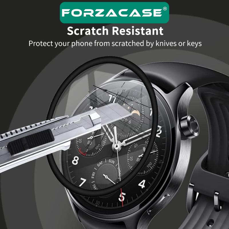 Forzacase%20Xiaomi%20Watch%20S1%20Pro%20için%20Çerçeveli%20Tam%20Kaplayan%203D%20Pet%20Ekran%20Koruyucu%20Film%20-%20FC016