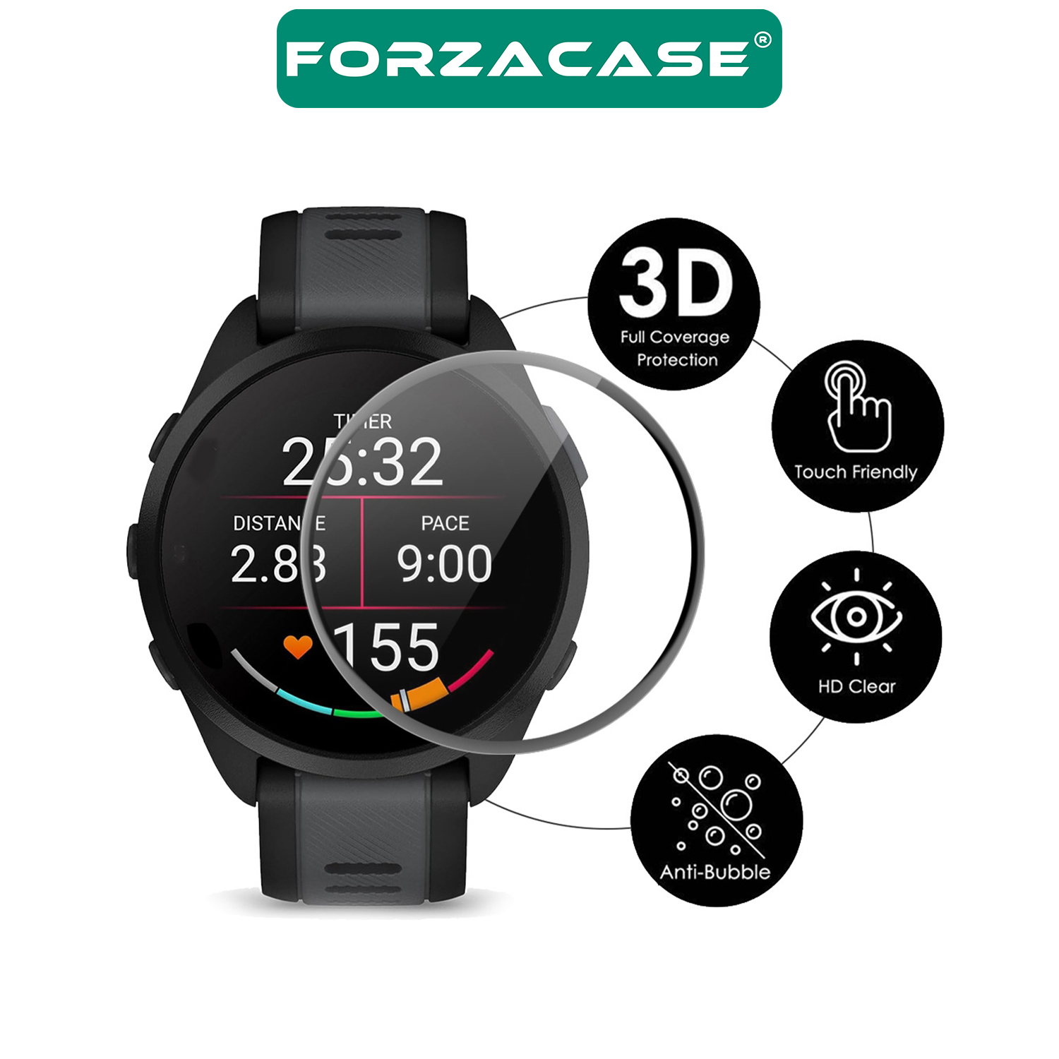 Forzacase%20Xiaomi%20Watch%20S4%20için%20Çerçeveli%20Tam%20Kaplayan%203D%20Pet%20Ekran%20Koruyucu%20Film%20-%20FC016