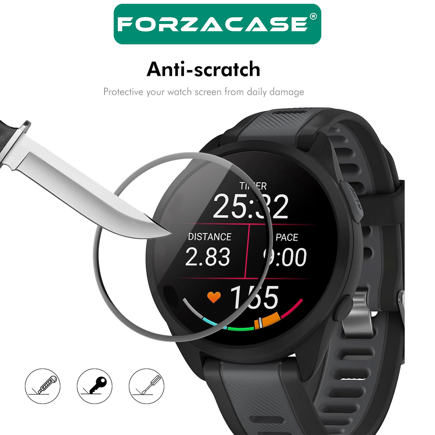 Forzacase%20Xiaomi%20Watch%20S4%20için%20Çerçeveli%20Tam%20Kaplayan%203D%20Pet%20Ekran%20Koruyucu%20Film%20-%20FC016