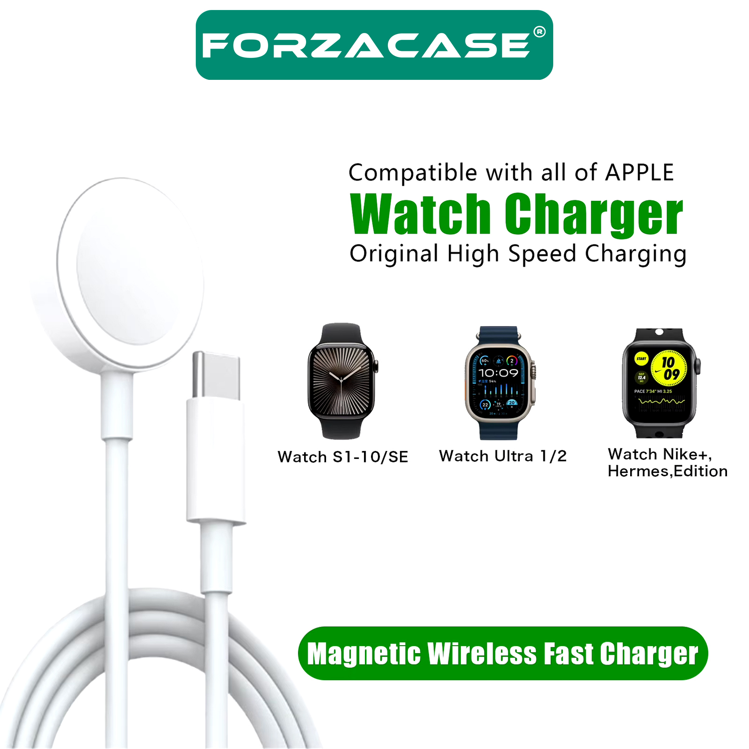 Forzacase%20Apple%20Watch%208%2041mm%20ve%2045mm%20ile%20uyumlu%20Type-C%20Manyetik%20Şarj%20Kablosu%201%20metre%20-%20FC017