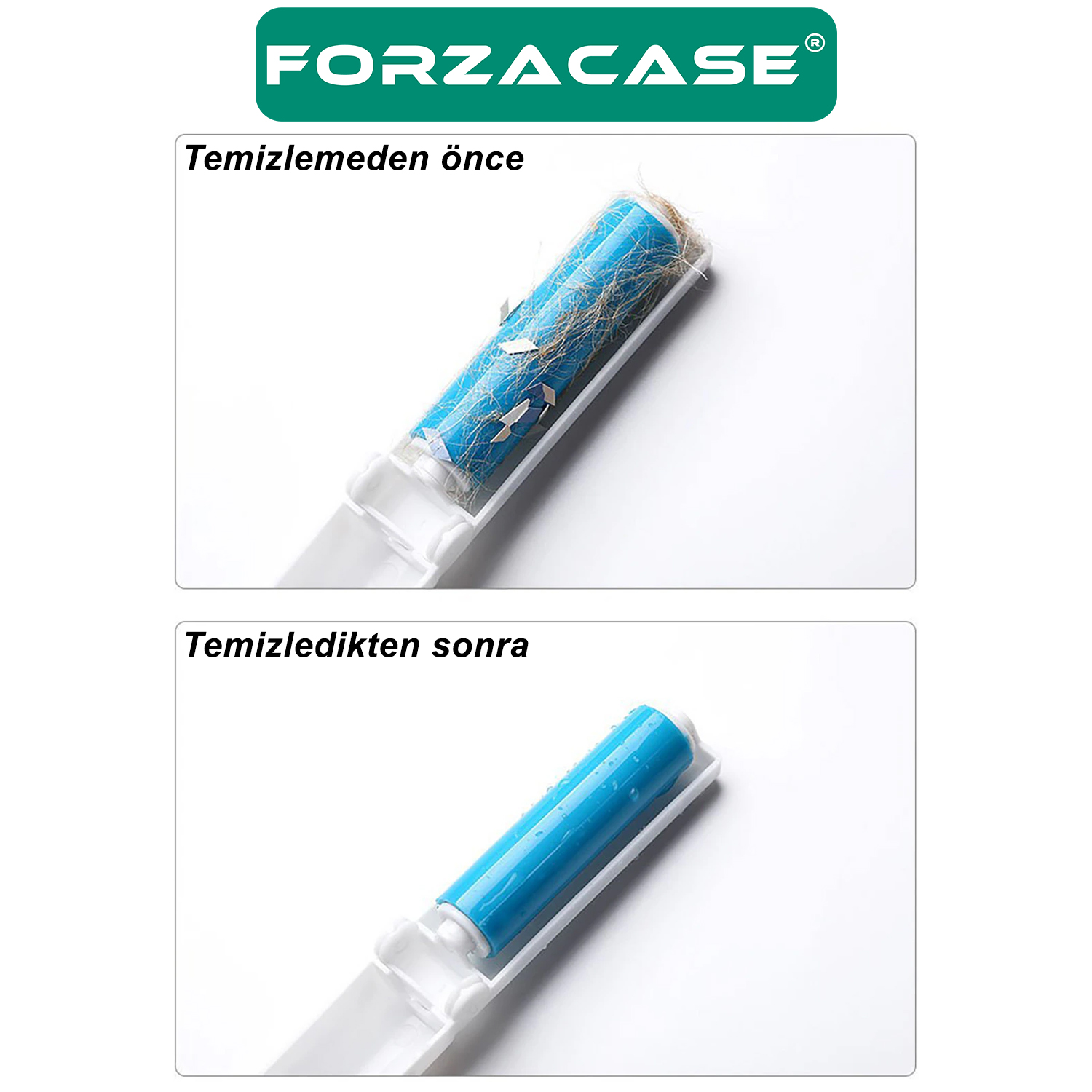 Forzacase%20Yıkanabilir%20Elbise%20Deri%20ve%20Kumaşlar%20için%20Tüy%20Ve%20Toz%20Toplama%20Rulosu%20-%20FC027