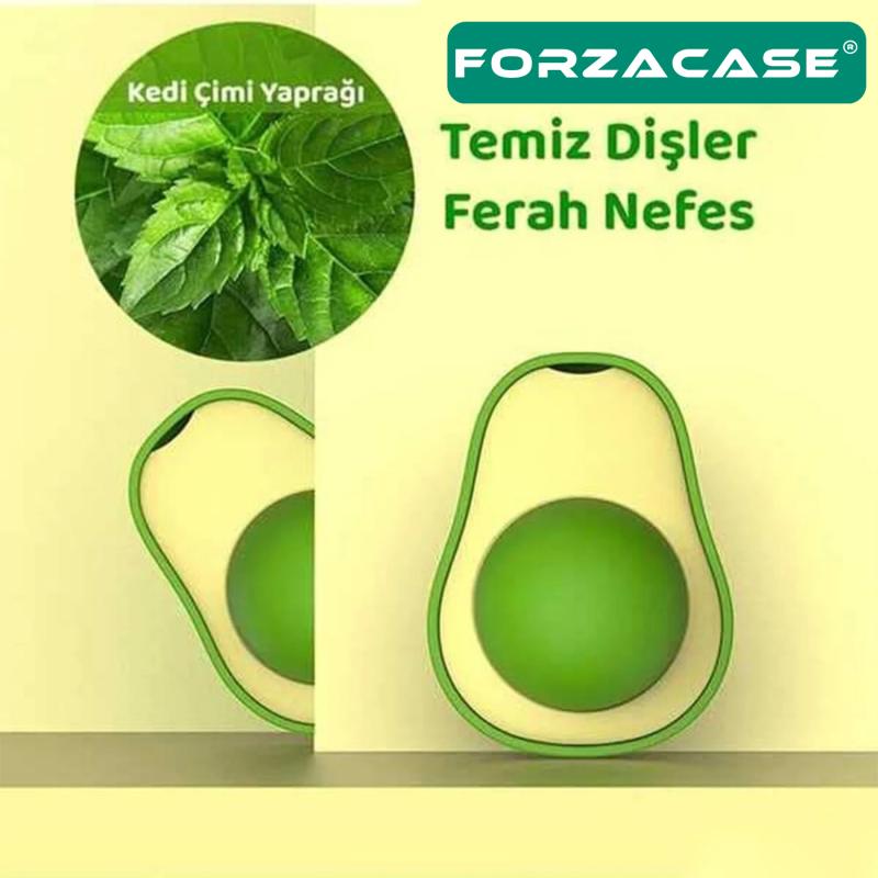 Forzacase%20Avokado%20Kedi%20Nanesi%20Catnip%20Kediler%20için%20Yalama%20Topu%20-%20FC031