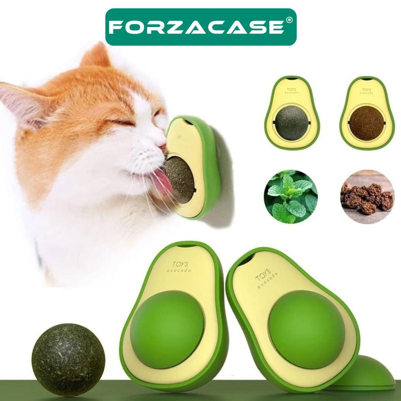 Forzacase%20Avokado%20Kedi%20Nanesi%20Catnip%20Kediler%20için%20Yalama%20Topu%20-%20FC031