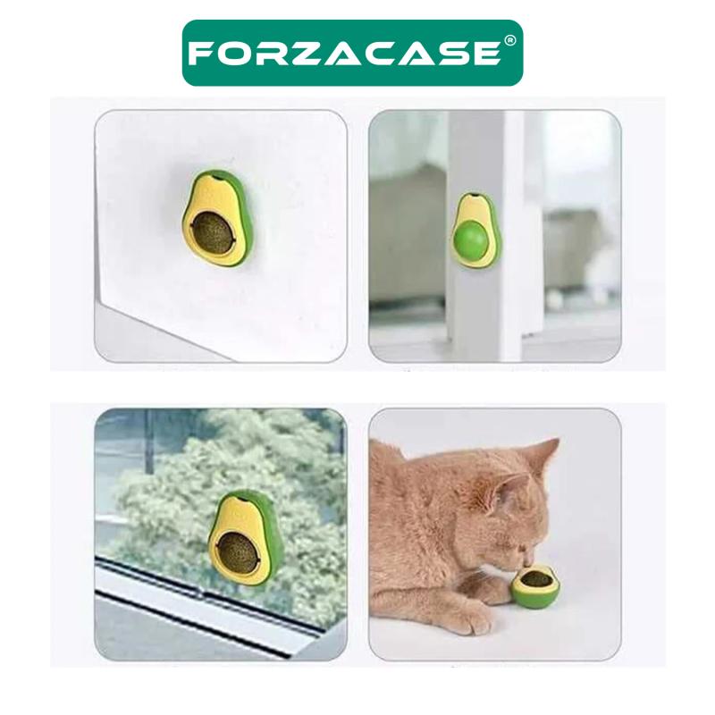 Forzacase%20Avokado%20Kedi%20Nanesi%20Catnip%20Kediler%20için%20Yalama%20Topu%20-%20FC031