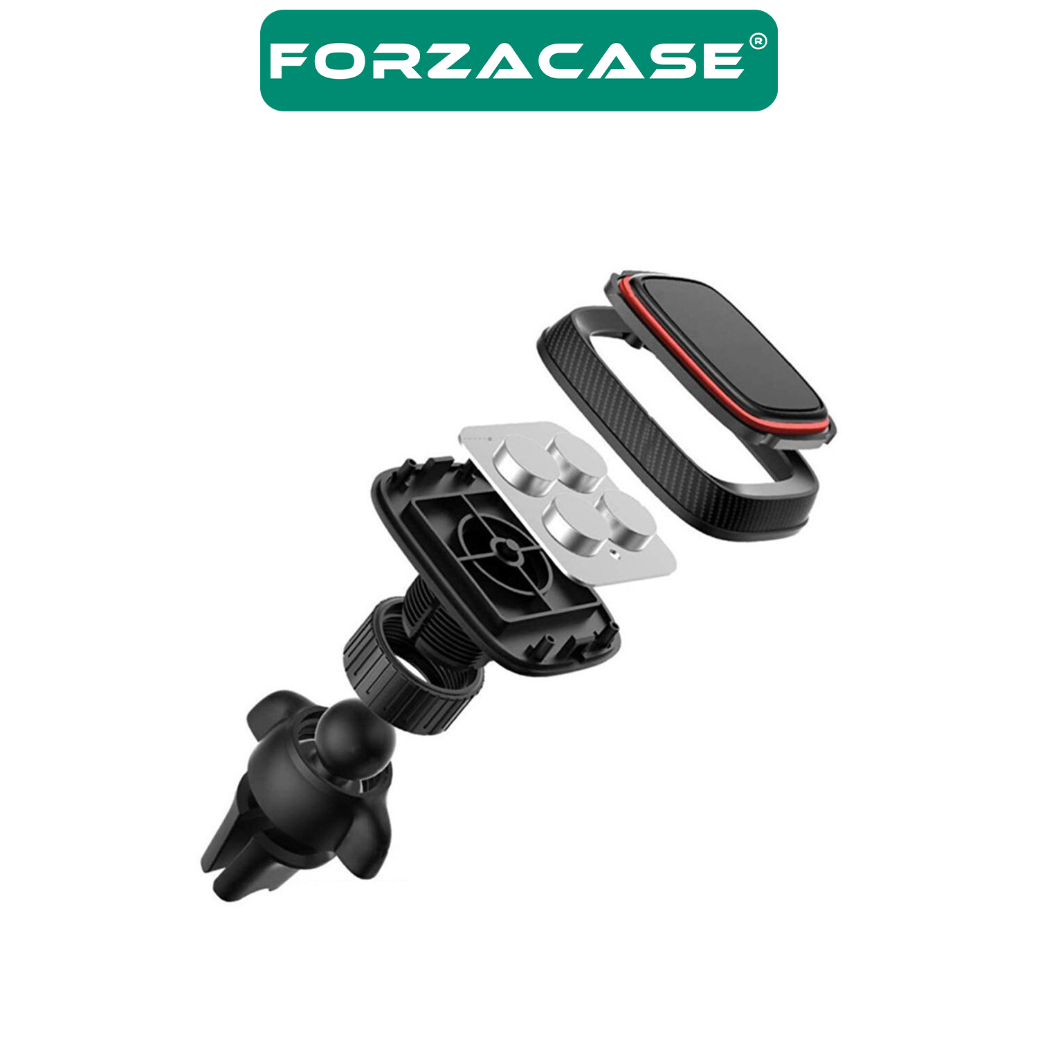 Forzacase%20Güçlendirilmiş%20Mıknatıslı%20Izgaralıktan%20Araç%20Içi%20Telefon%20Tutucu%20-%20FC055