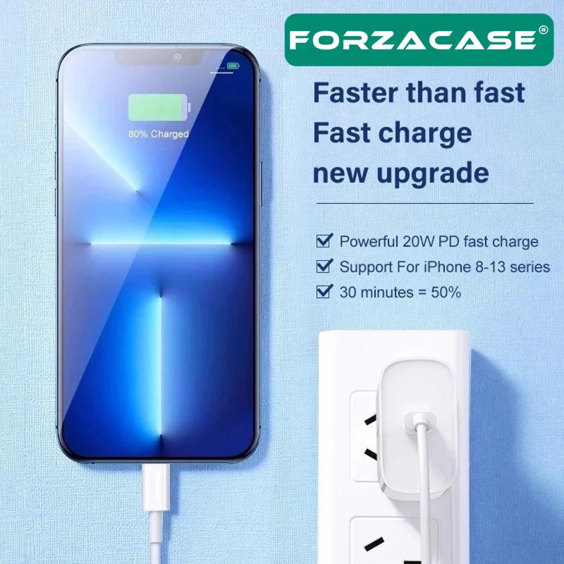 Forzacase%20USB-C%20Type-C%20to%20Lightning%20Kablosu%20PD%20Şarj%20-%20FC061